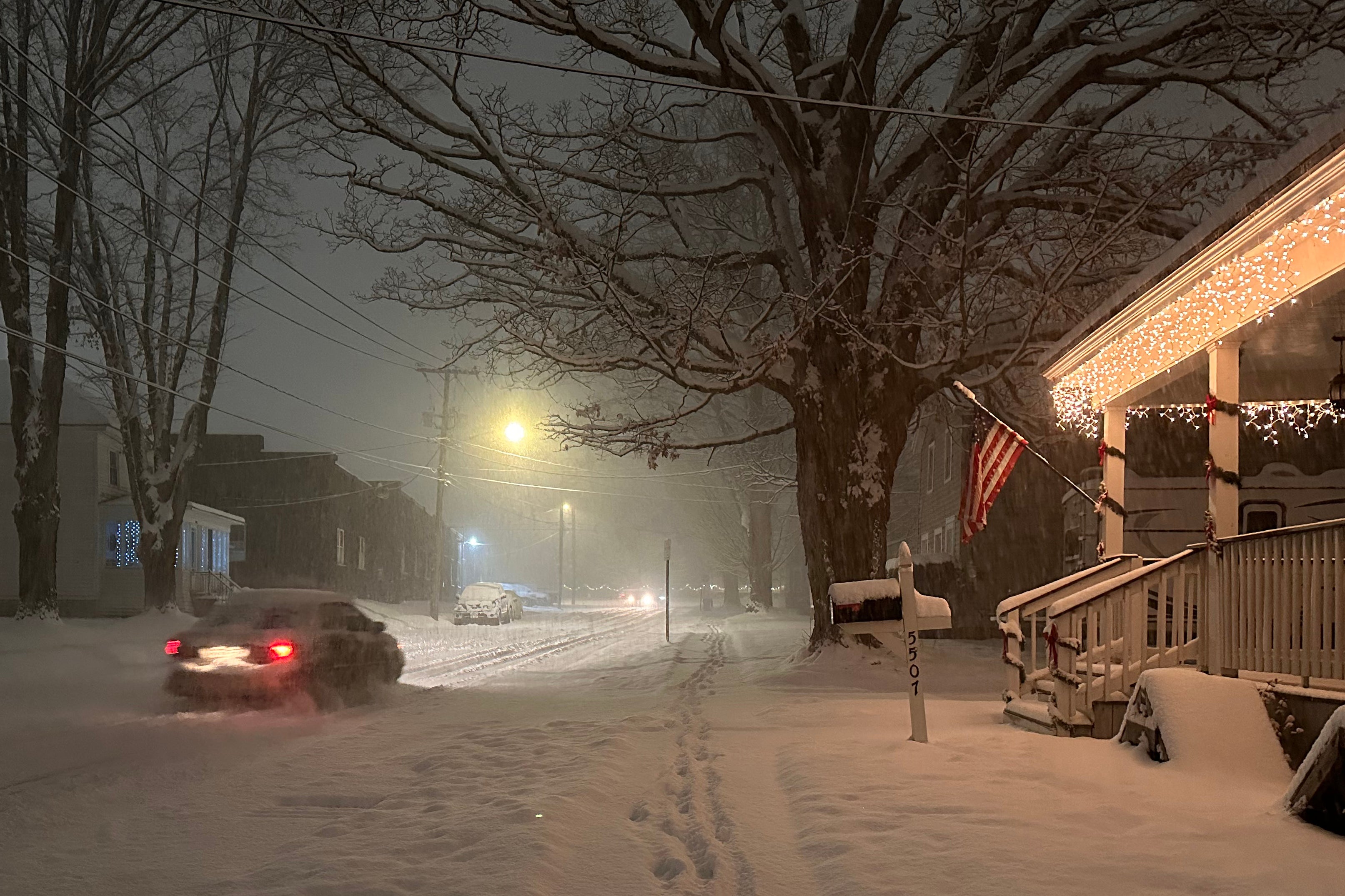 Snow is making its impact felt across the U.S. and forecasters say winter conditions will continue into next week for parts of the country