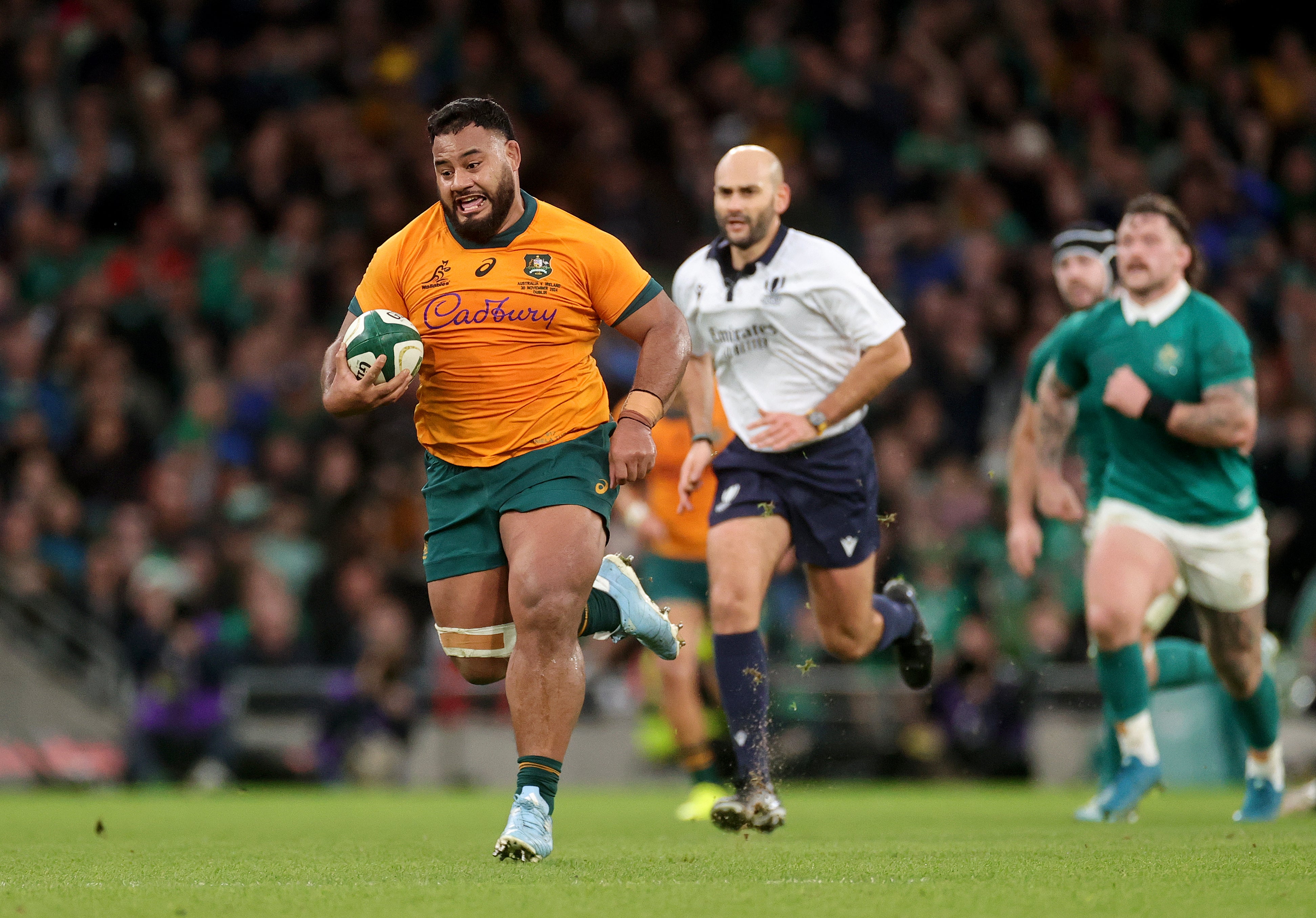 Ireland face Australia in the final match of the Autumn Nations Series