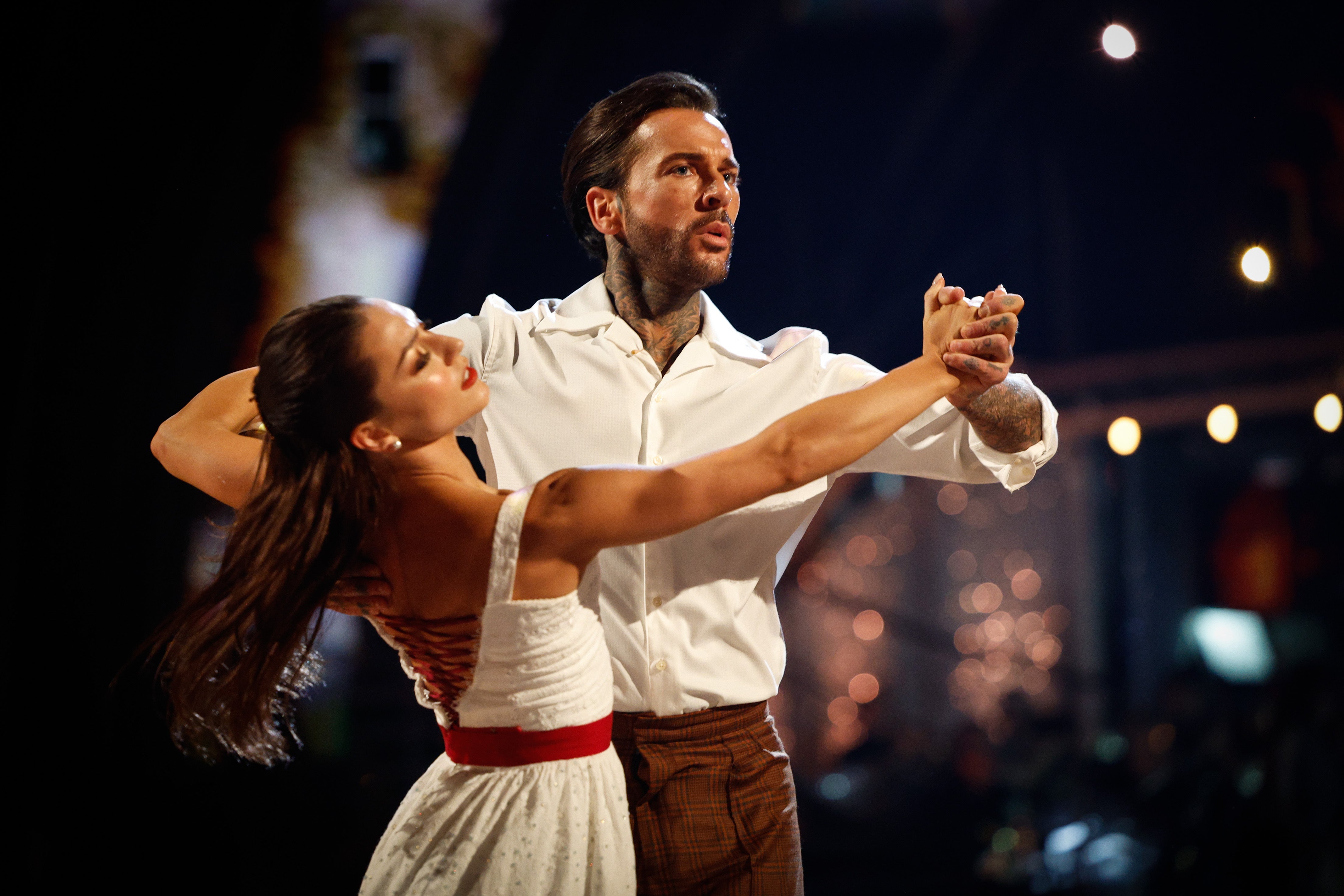 Pete Wicks and Jowita Przystał on ‘Strictly’