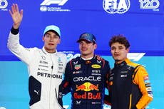 F1 grid: Starting positions for Qatar Grand Prix