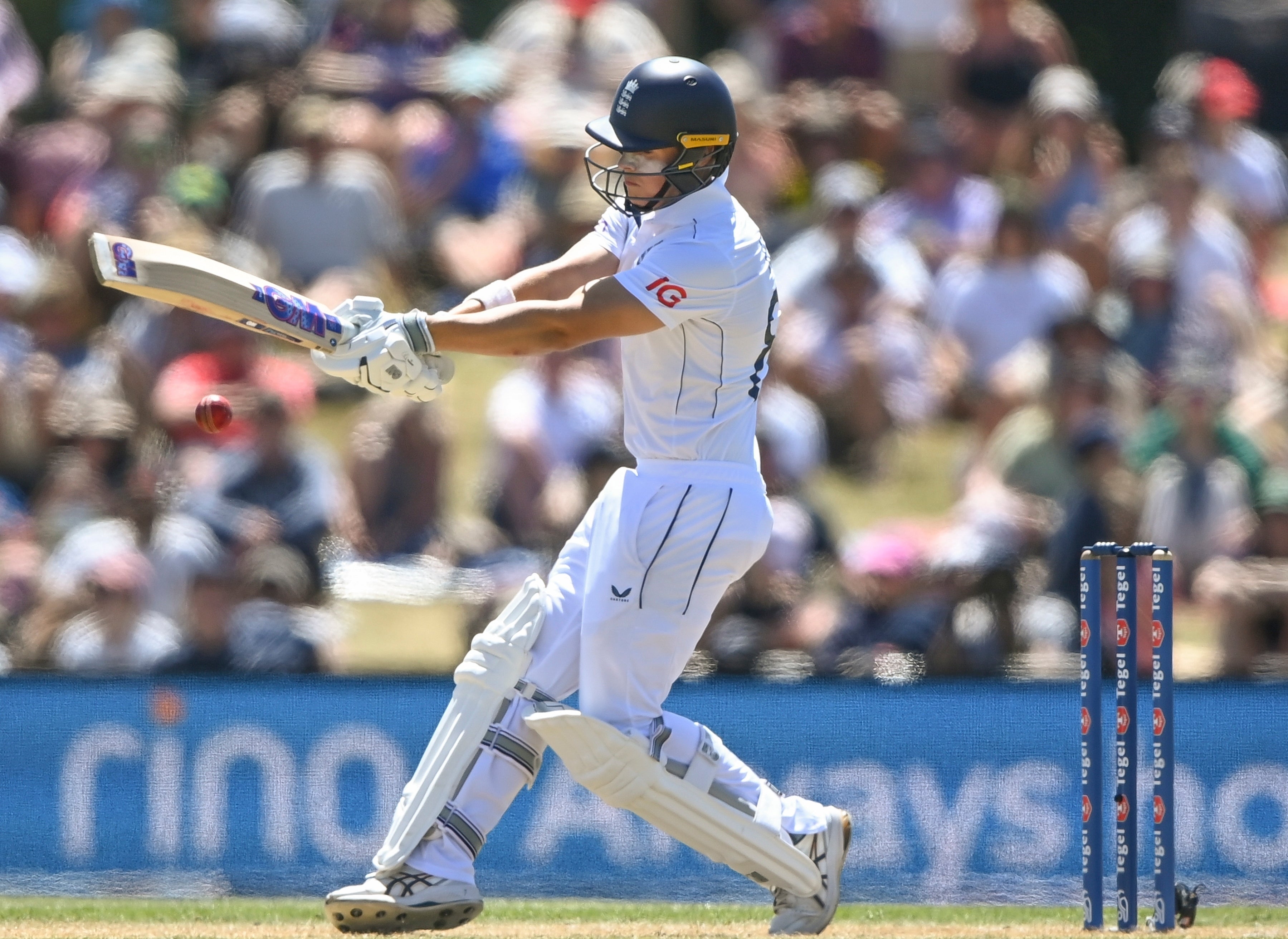 Jacob Bethell made an impressive maiden Test fifty