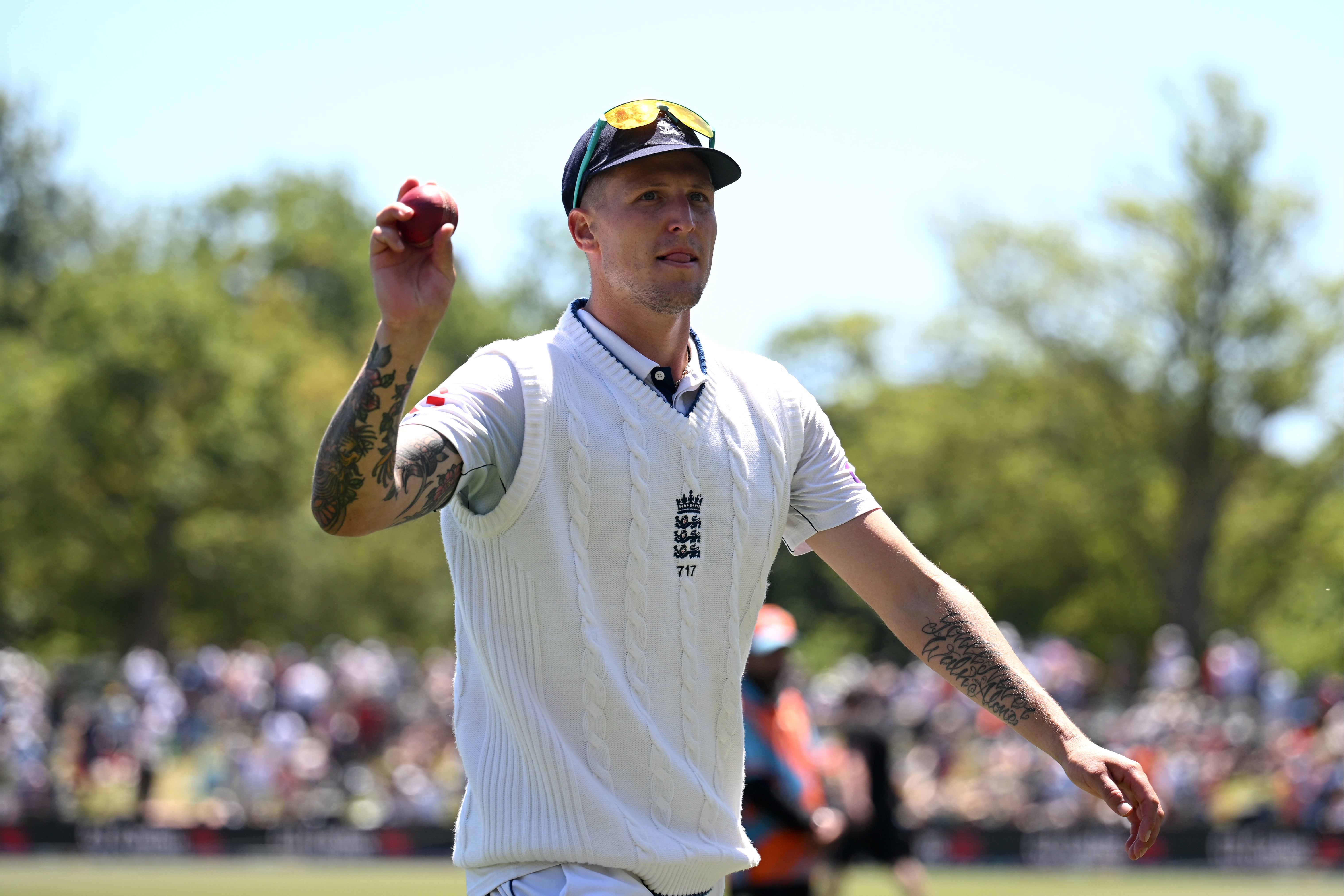 Brydon Carse took a ten-for in the first Test in Christchurch to help England to victory