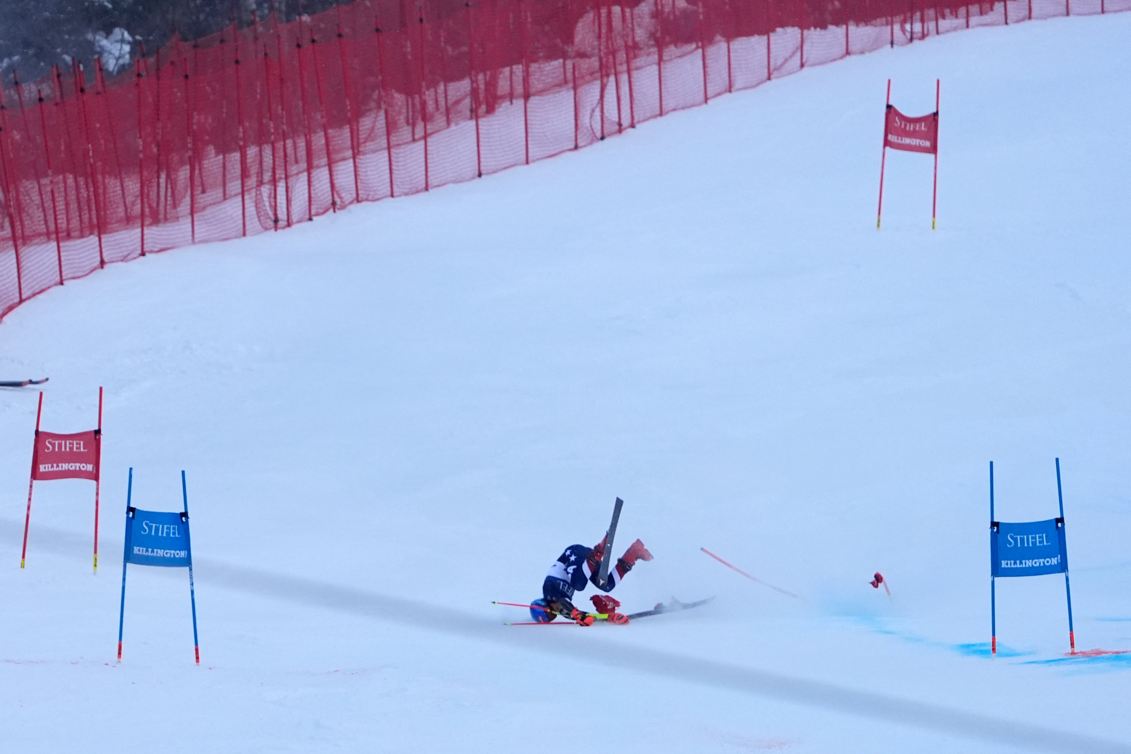 Mikaela Shiffrin suffered a nasty crash in November