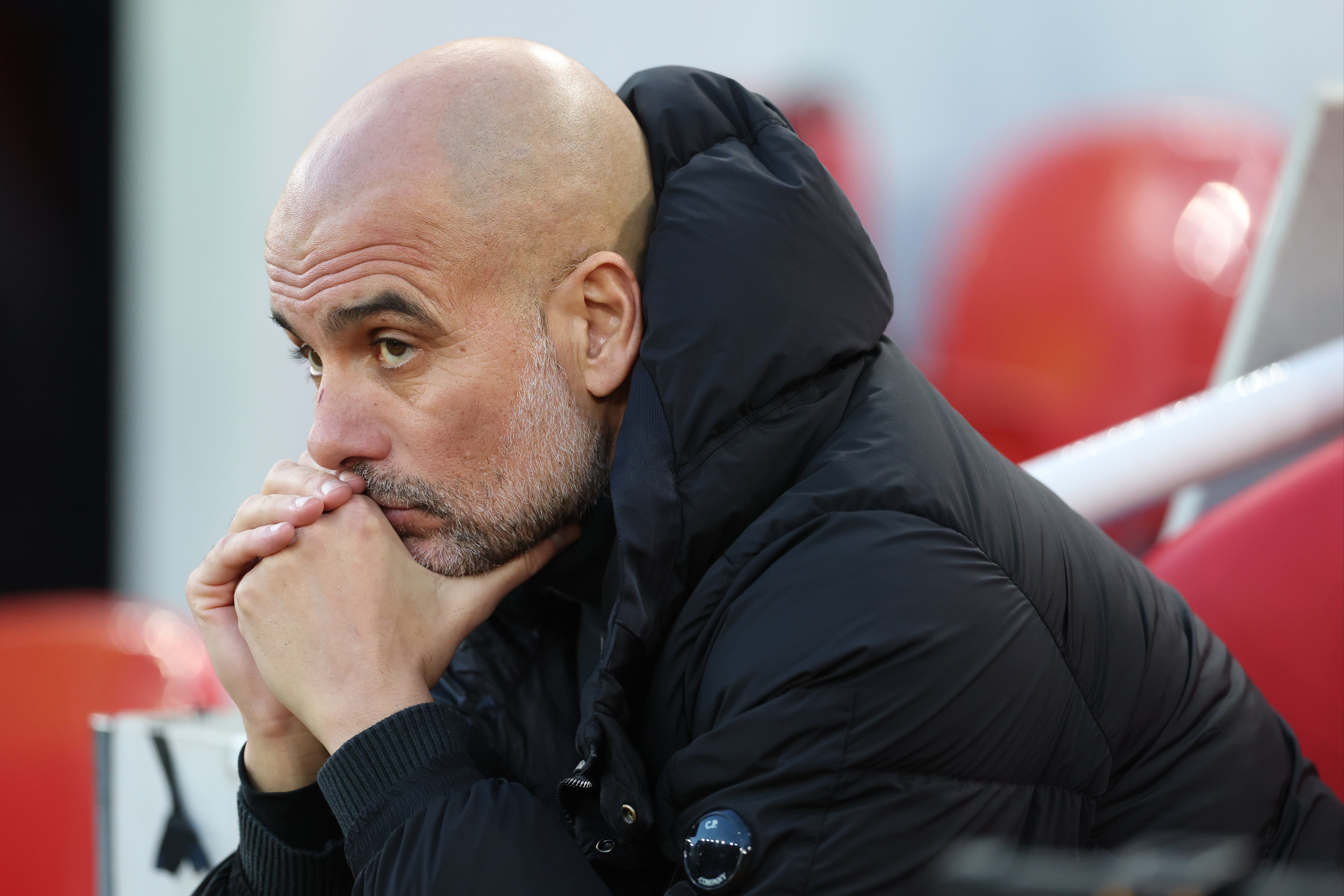 Pep Guardiola endured another difficult day