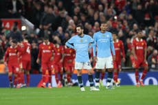 Jamie Carragher declares Manchester City out of the title race after Liverpool defeat