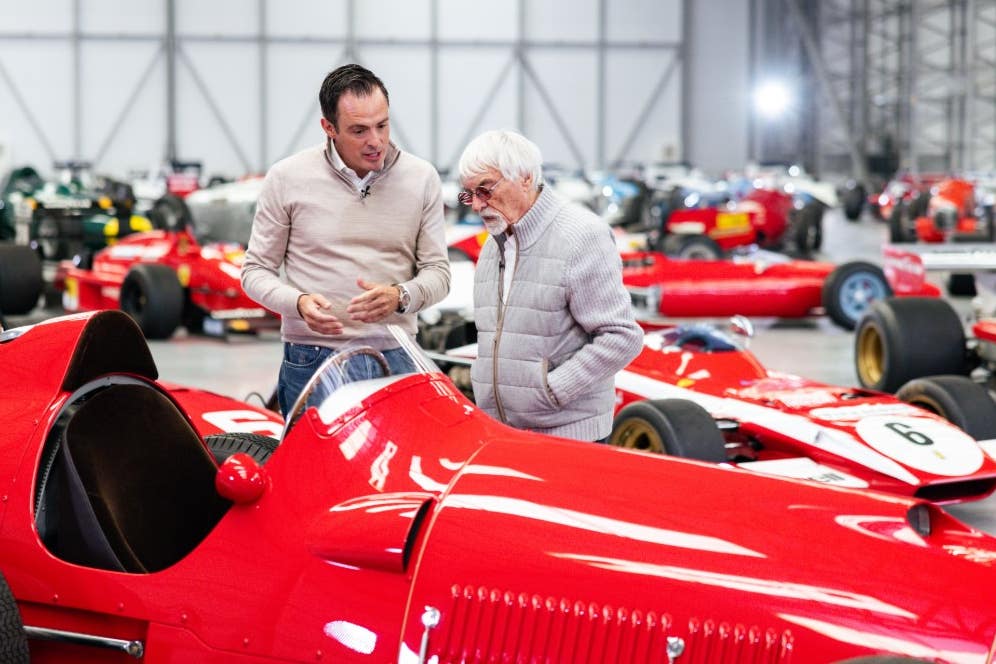 Michael Schumacher’s Ferrari features in Bernie Ecclestone’s £300m car sale