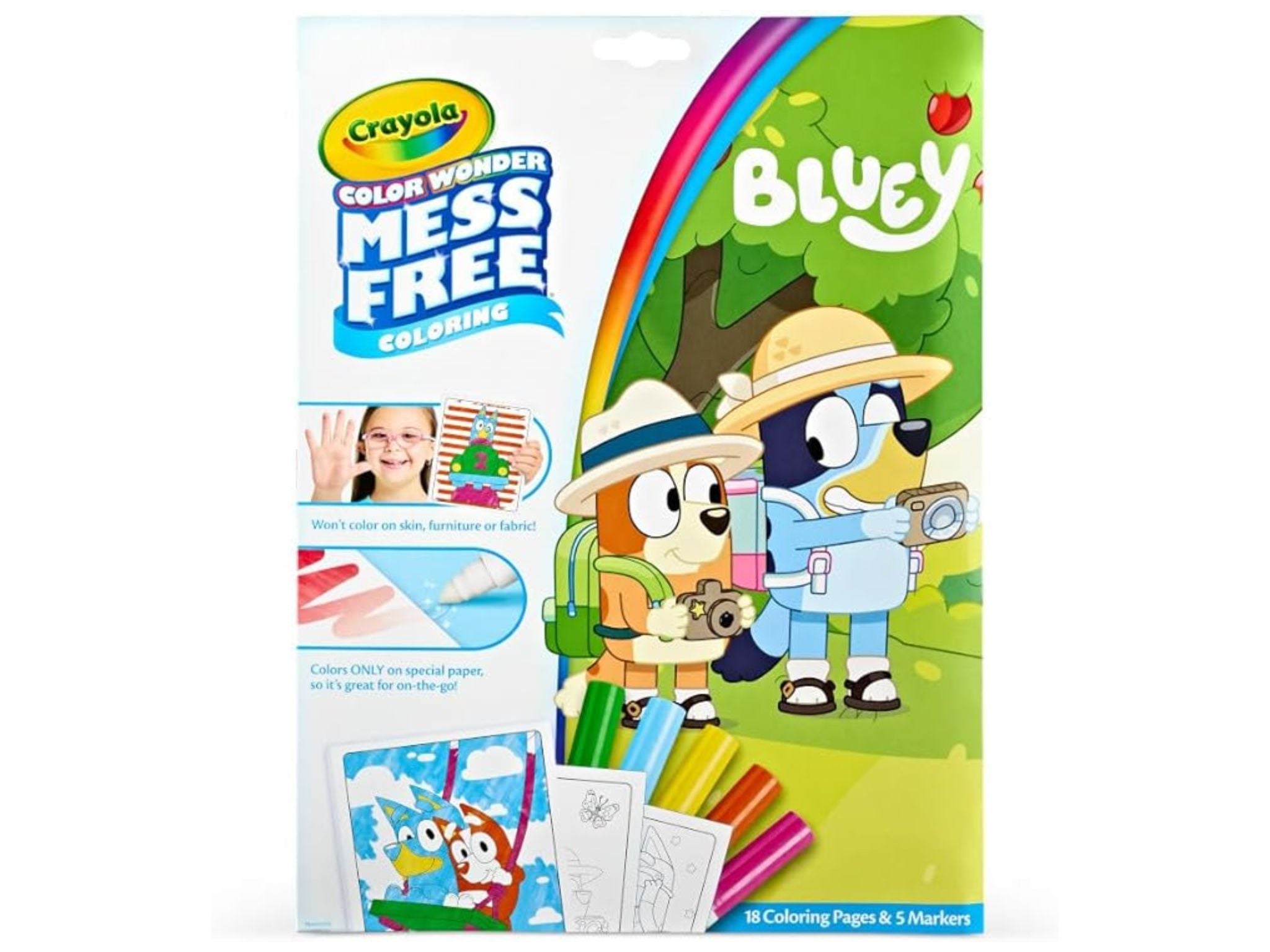 CRAYOLA color wonder mess-free colouring - Bluey colouring book