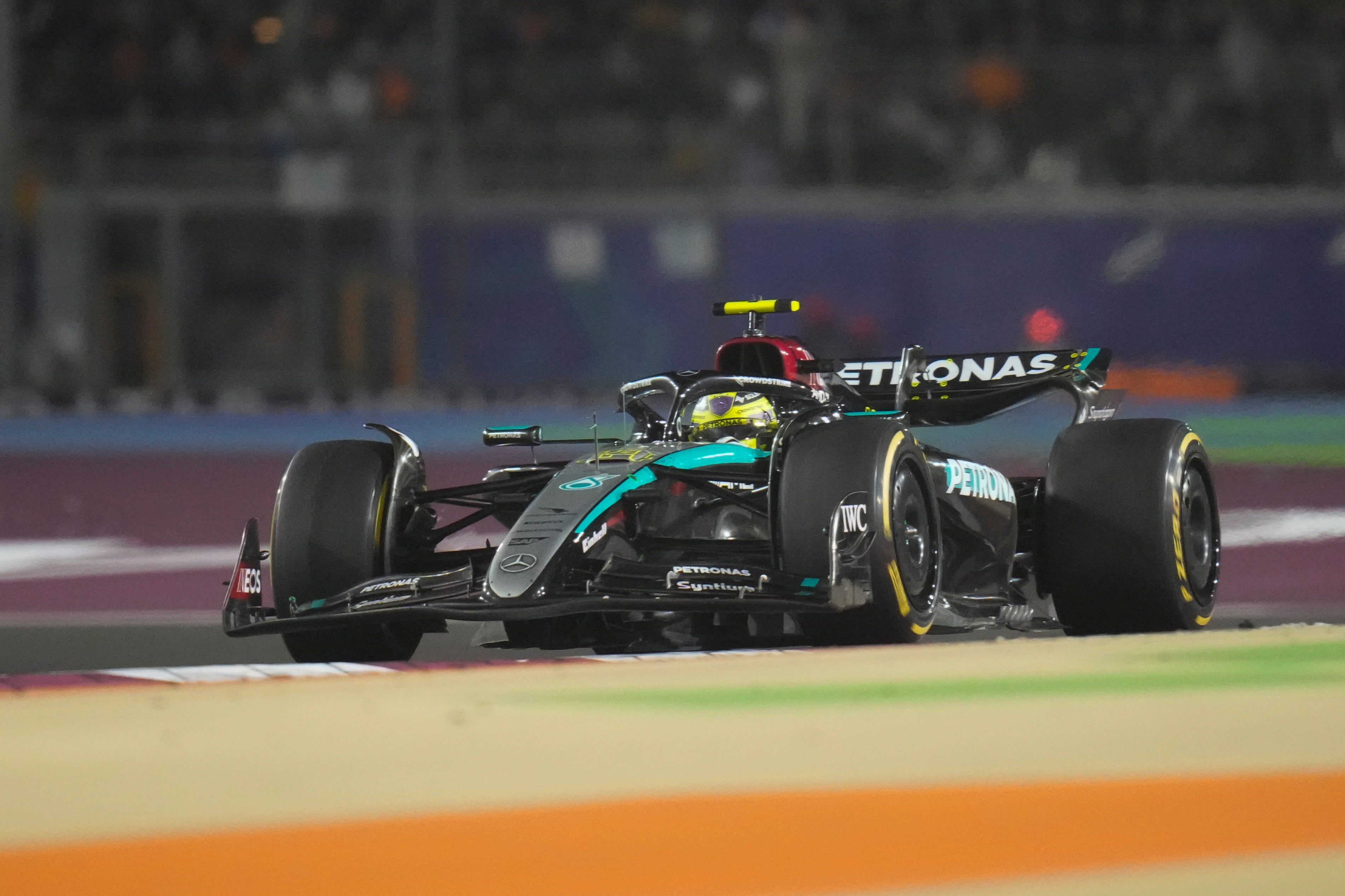 Hamilton finished 12th in Qatar