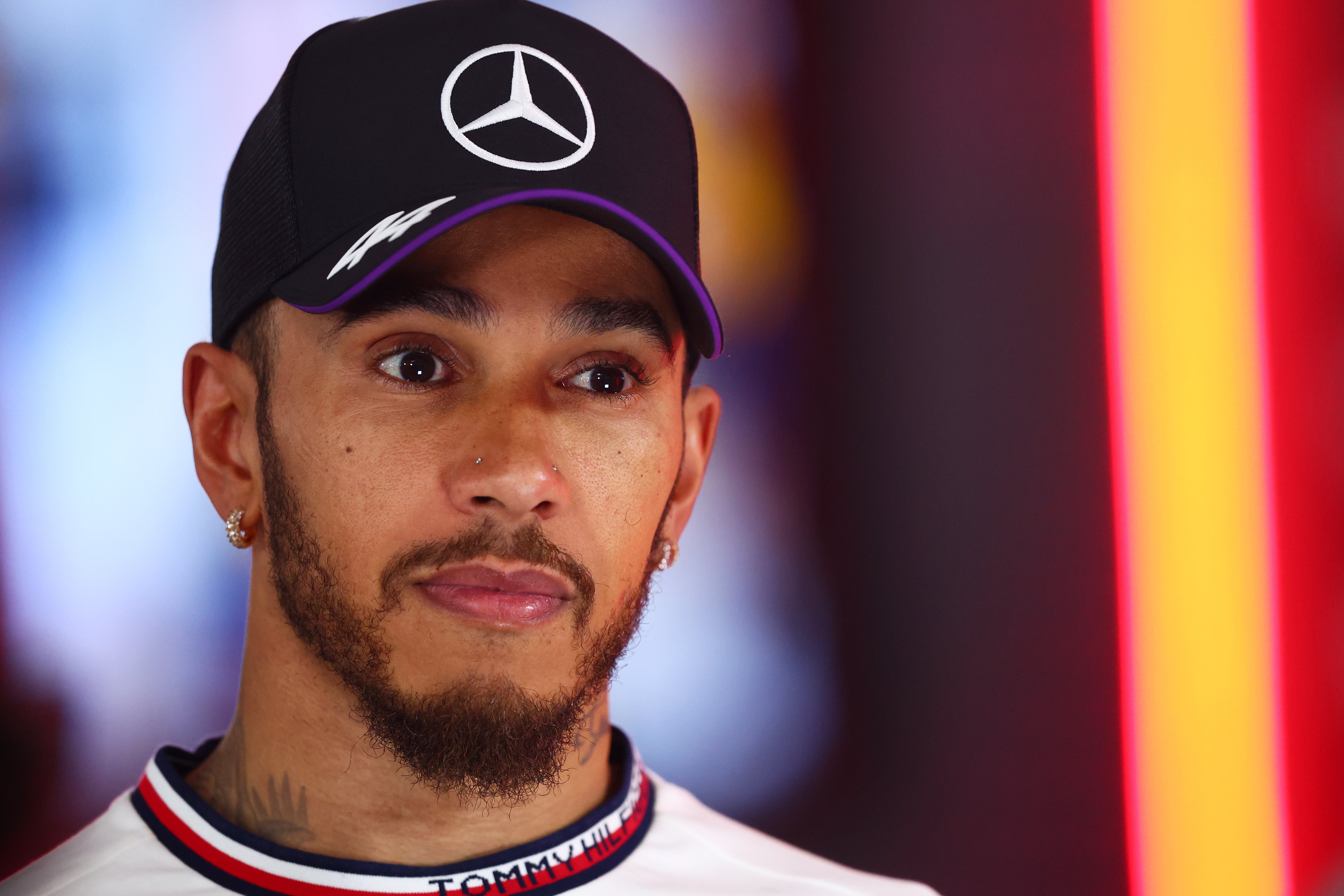 Lewis Hamilton struggled in his penultimate race for Mercedes