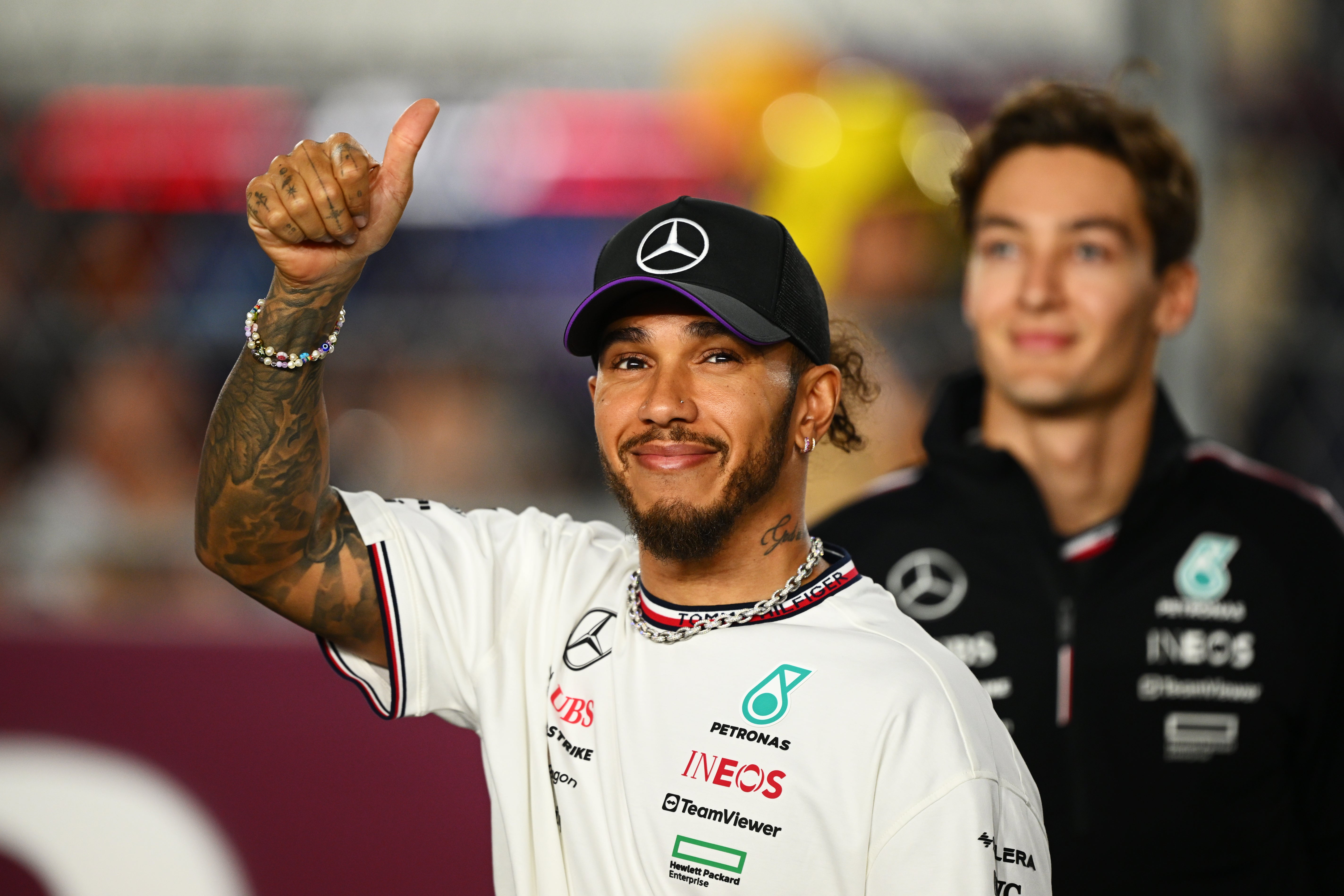 Hamilton trails Mercedes teammate George Russell 18-5 this season in qualifying