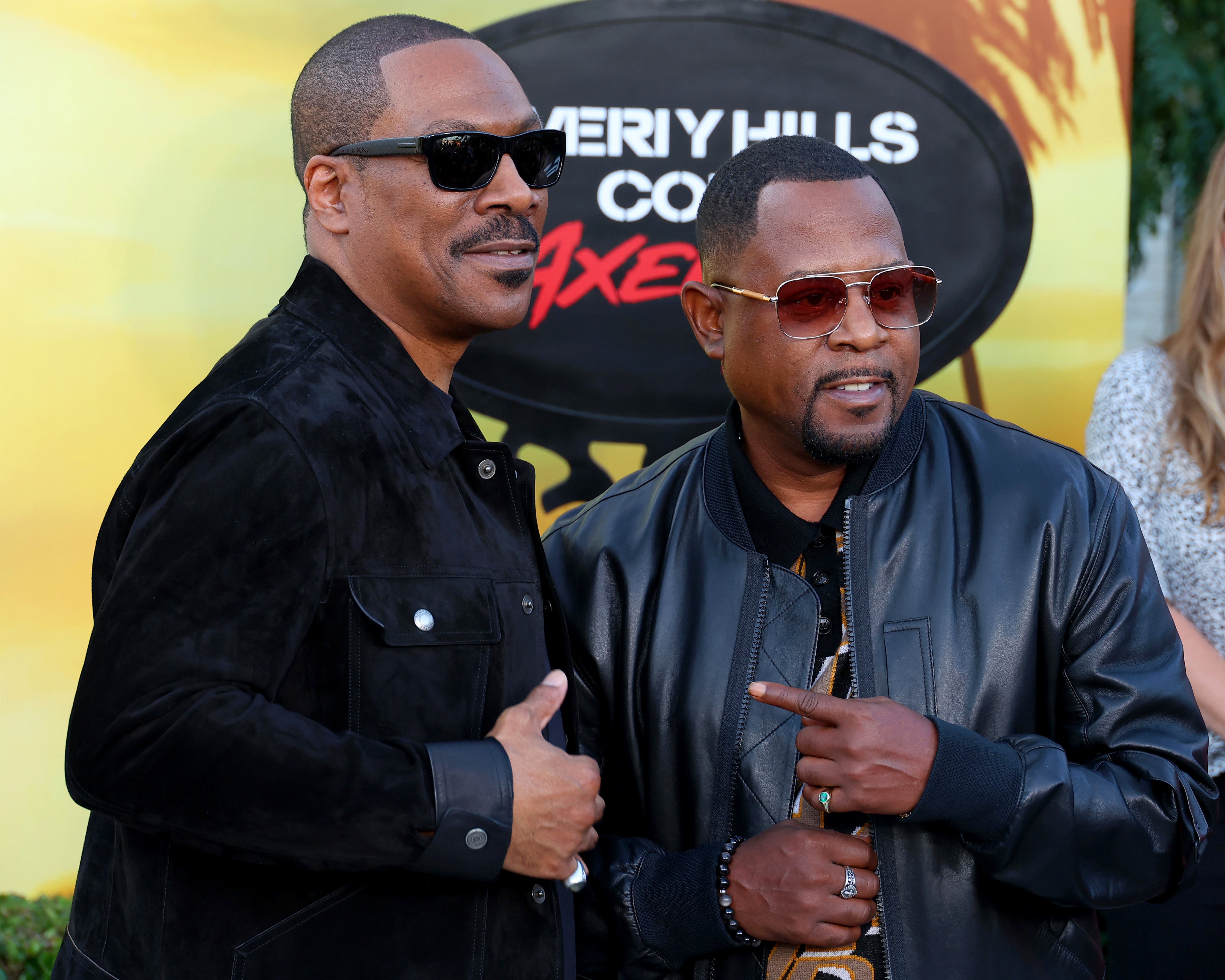 Eddie Murphy and Martin Lawrence photographed in 2024