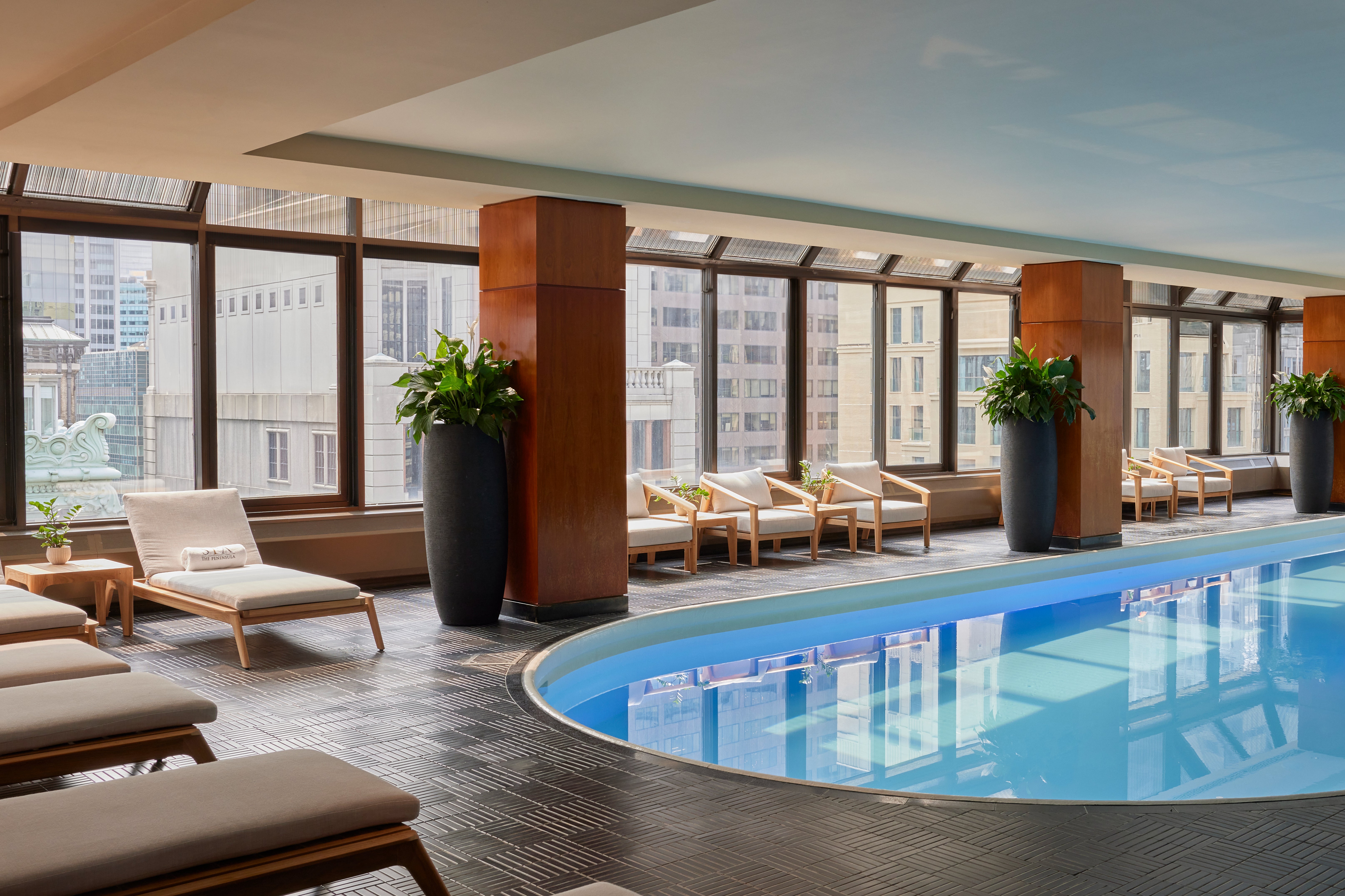 For spa treatments with a view, head to The Plaza