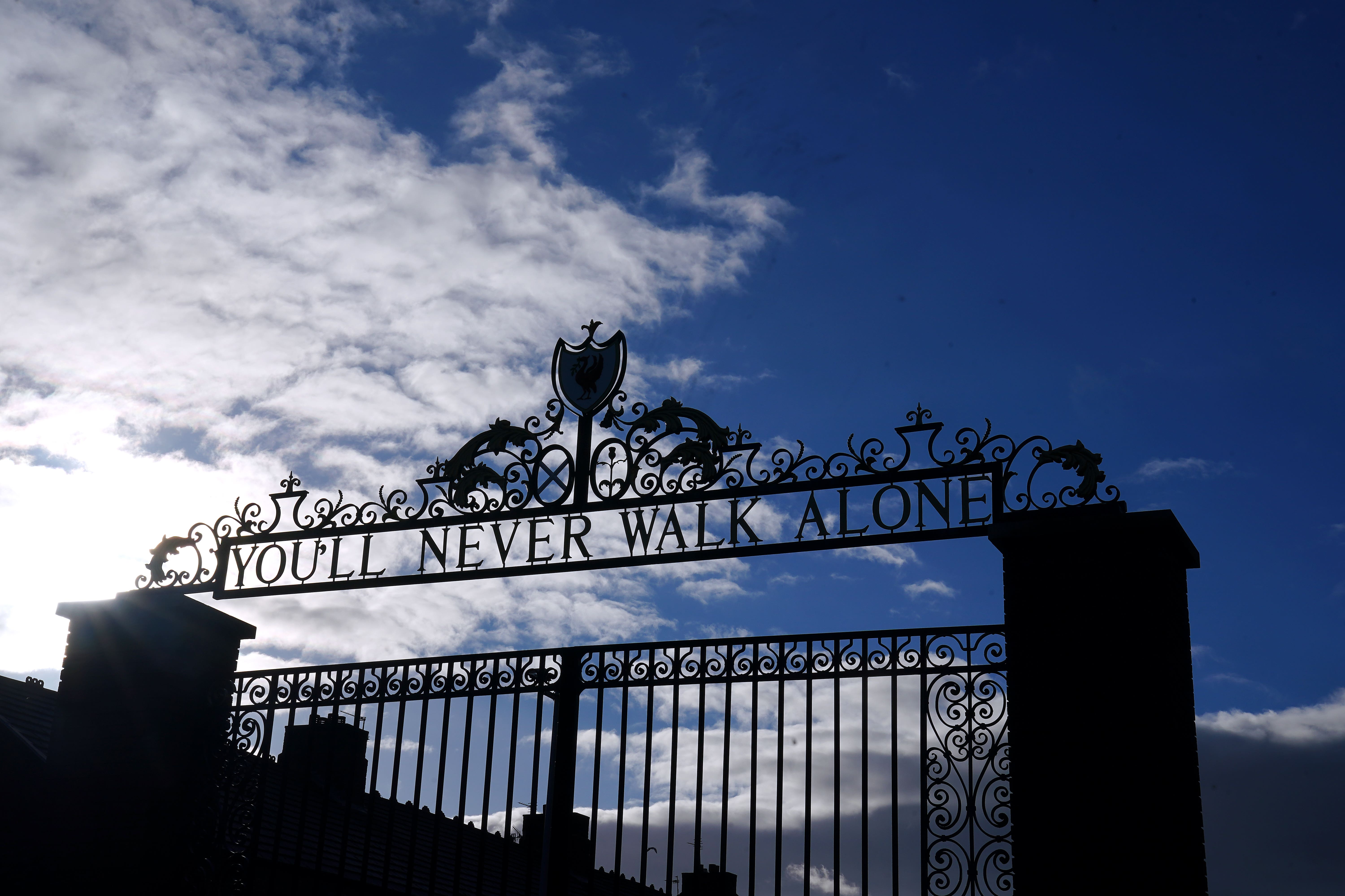 Liverpool played Manchester City at Anfield on Sunday