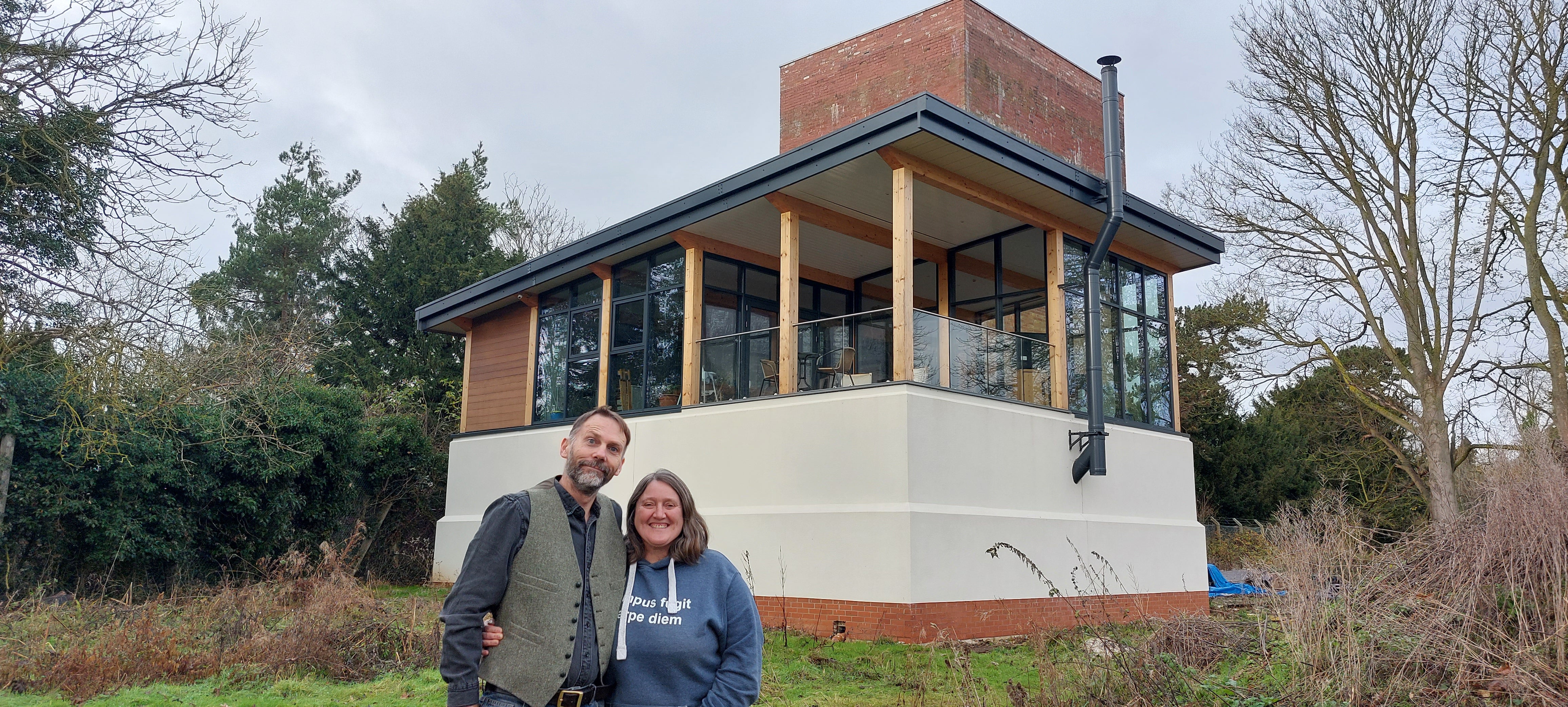 Mary and Sean bought the tower to convert it into their ‘dream’ home