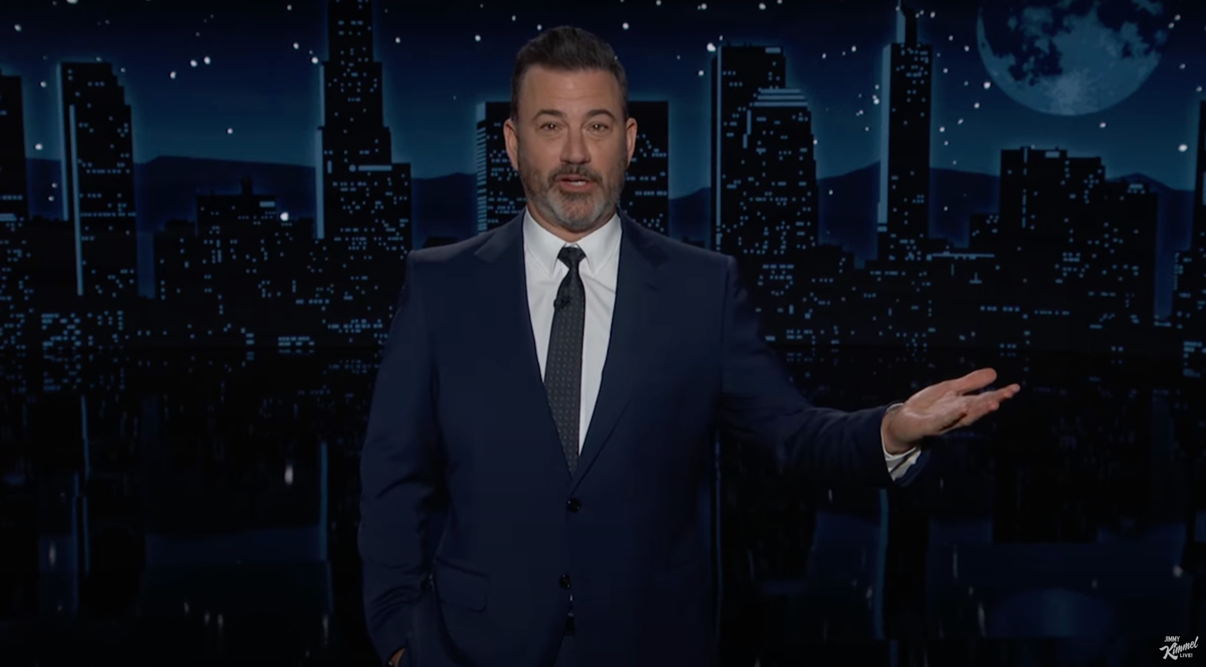 Jimmy Kimmel teased that President Joe Biden might not remember saying he wouldn’t pardon Hunter