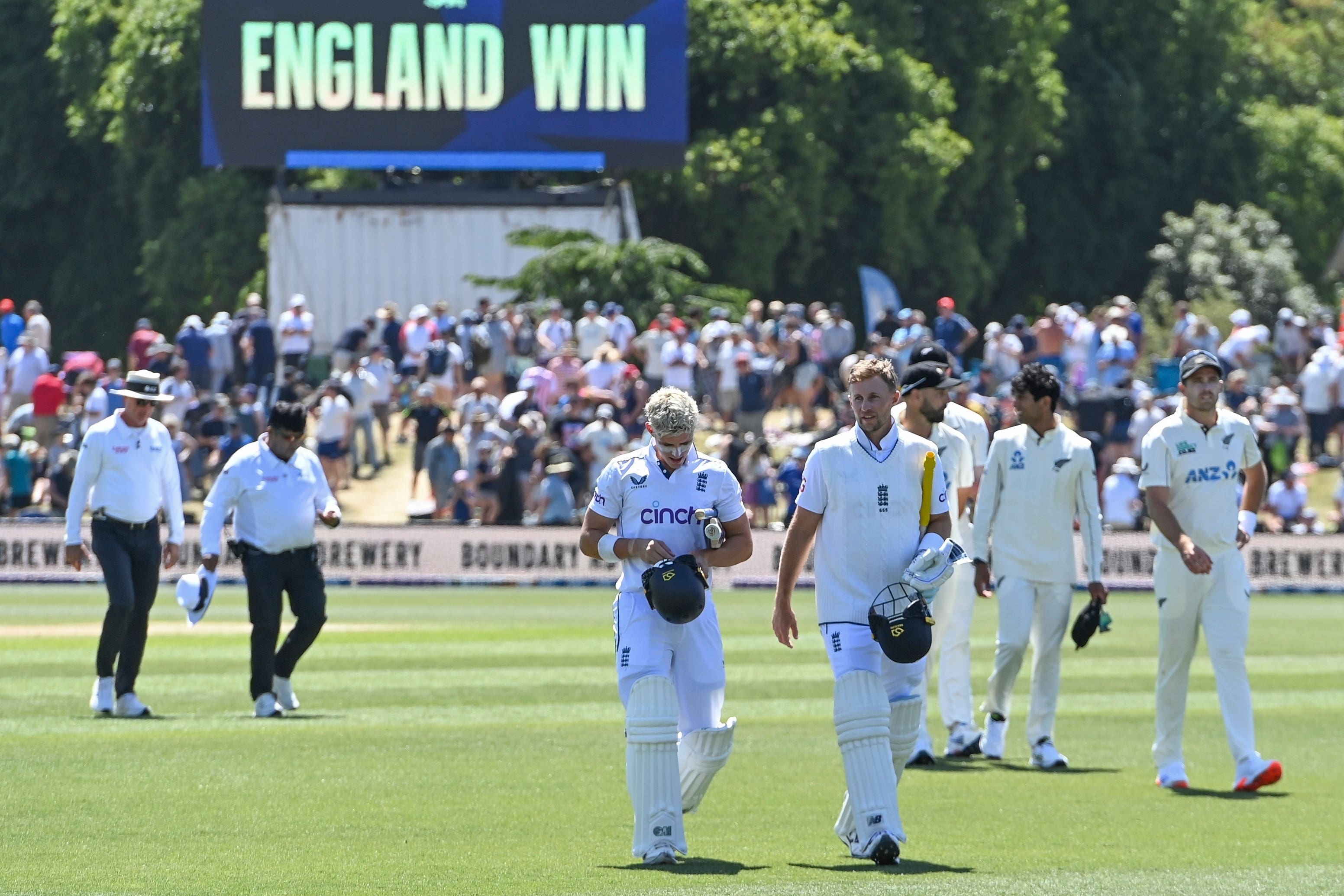 England claimed a convincing win in the first Test (John Davidson/Photosport via AP)