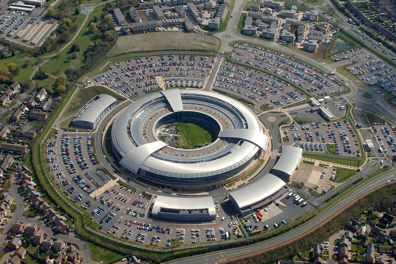 The GCHQ building in Cheltenham (GCHQ)