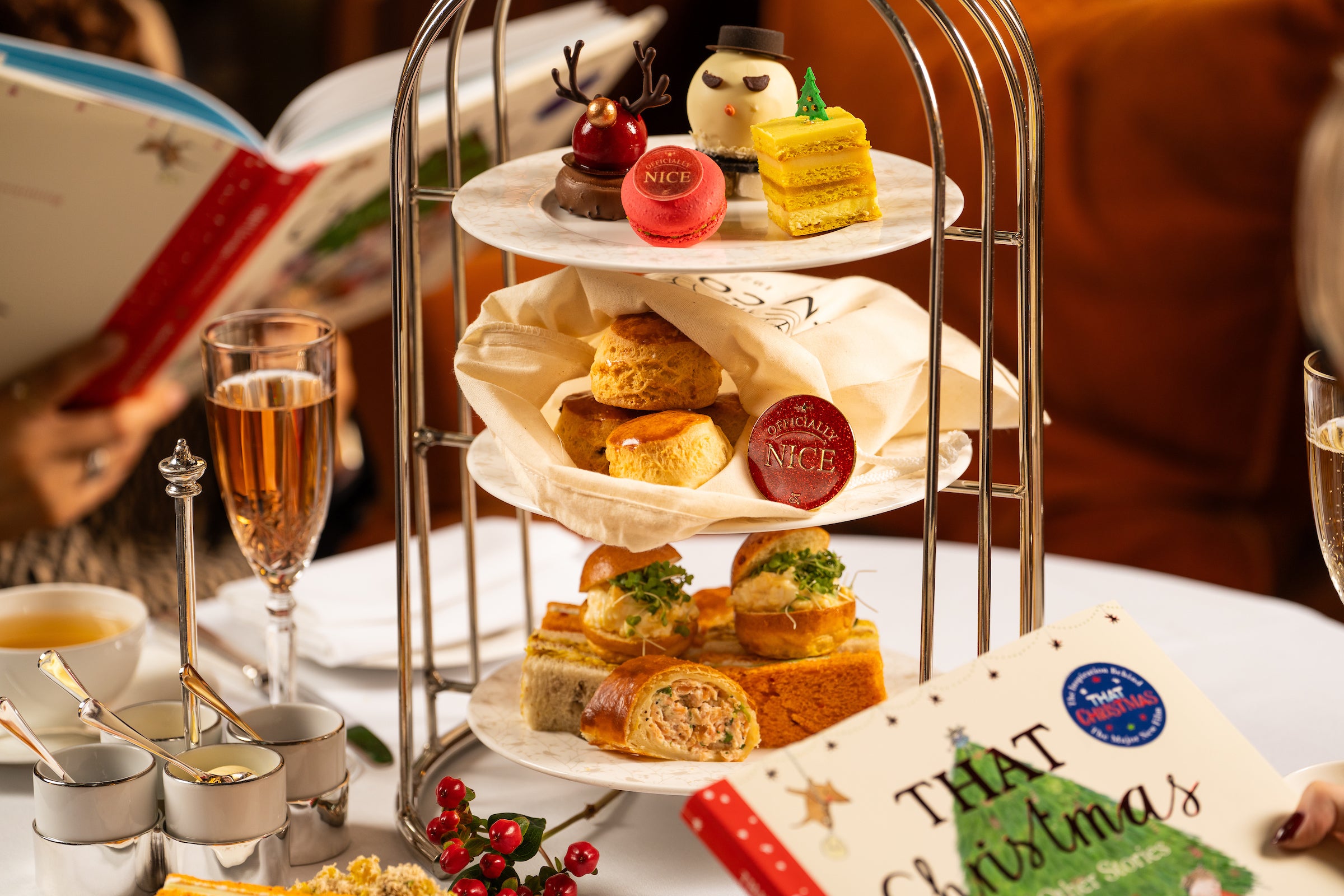 Feast on a festive afternoon tea at Sheraton Grand Park Lane