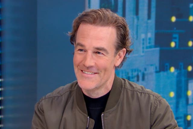 <p>James Van Der Beek on ‘GMA’</p>