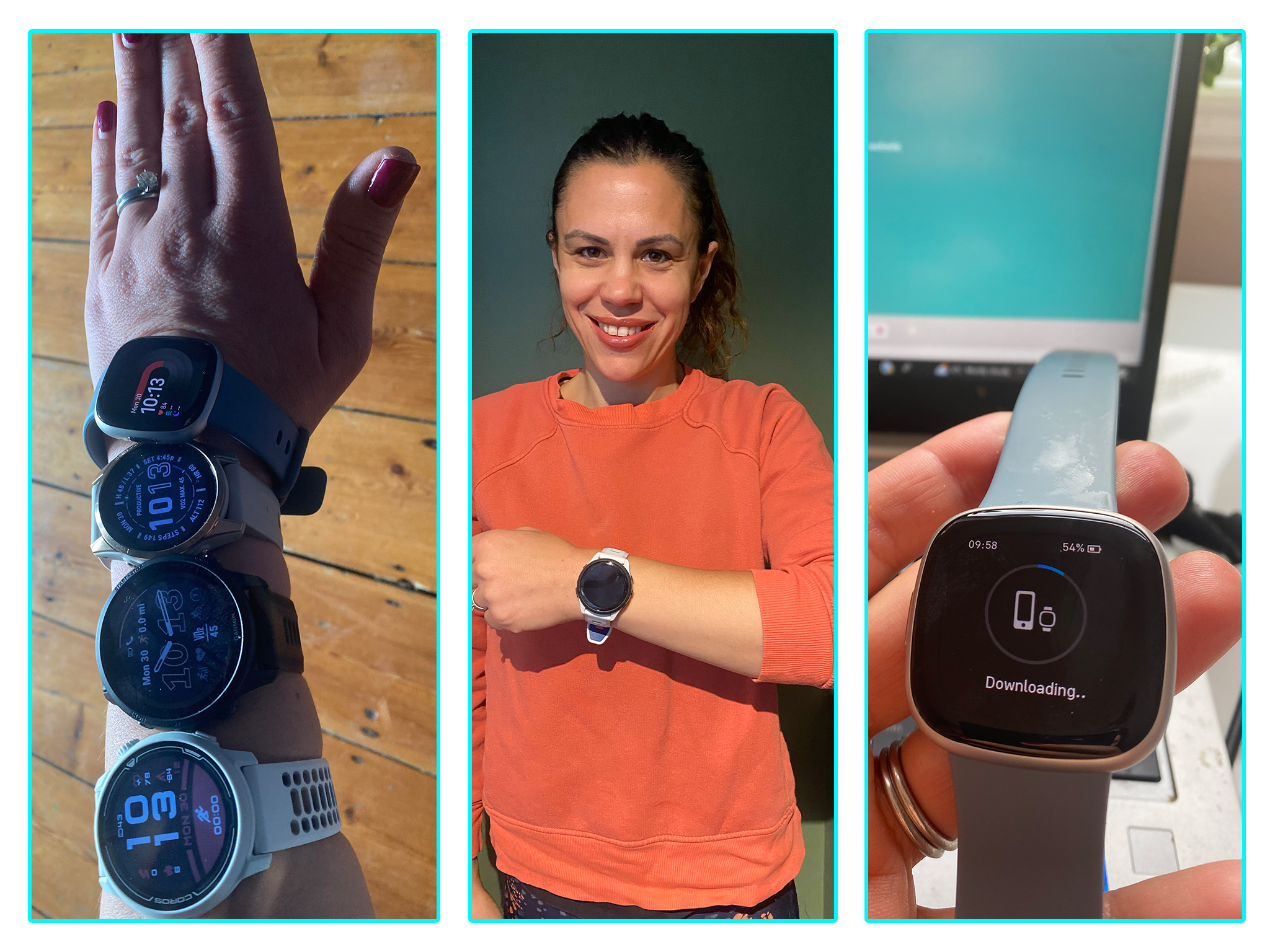 Our fitness expert Zoe in action with the tried and tested running watches