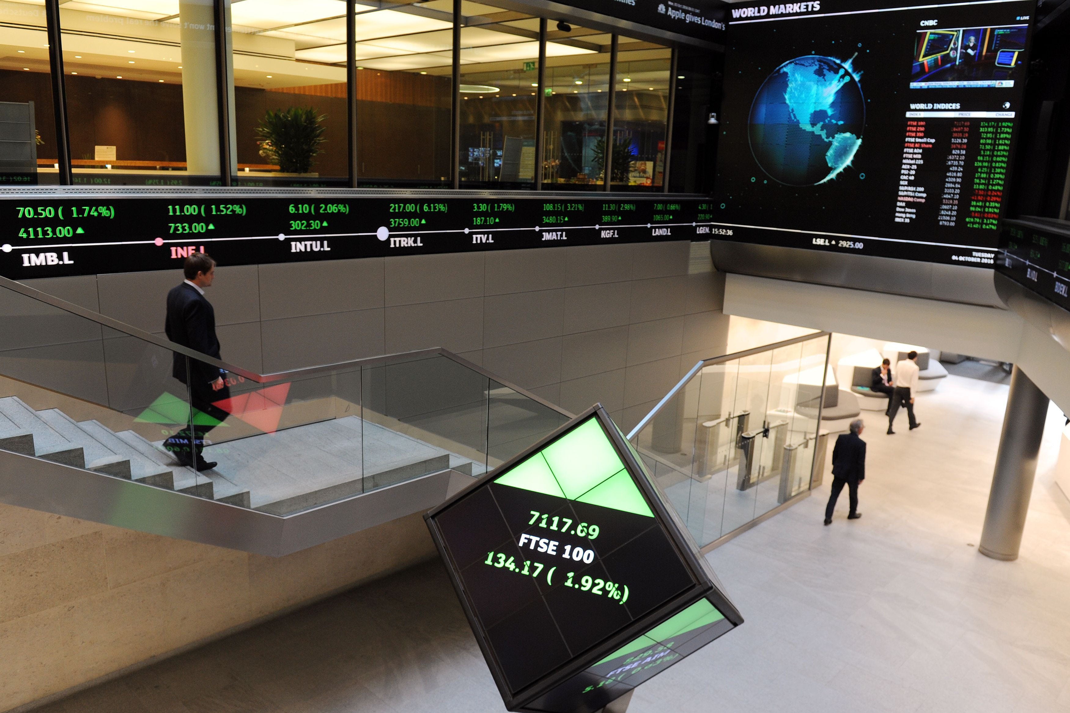 London’s FTSE 100 was lifted by miners and energy giants (Nick Ansell/PA)