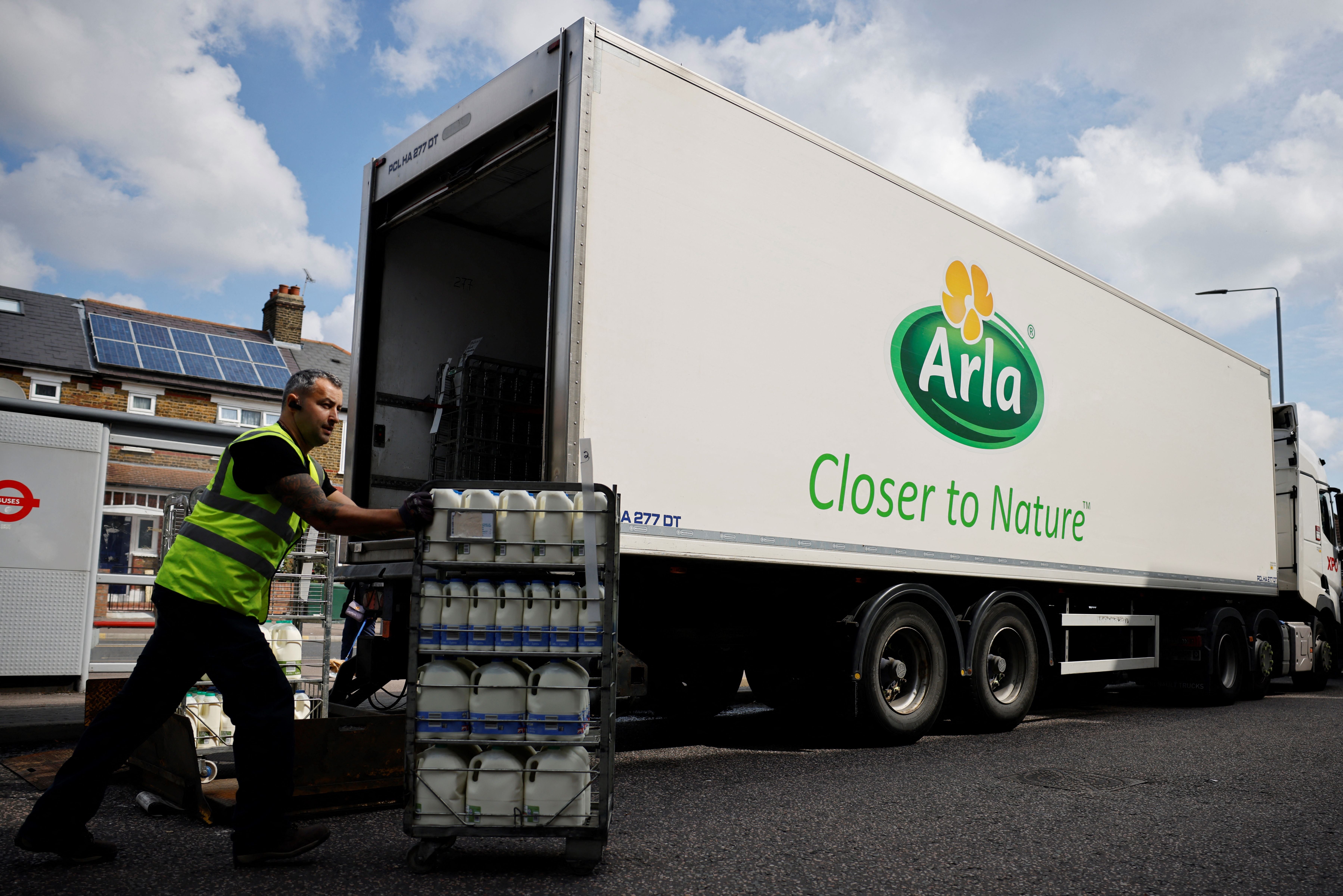 Arla has faced a significant online backlash, with consumers filming themselves throwing products in the bin