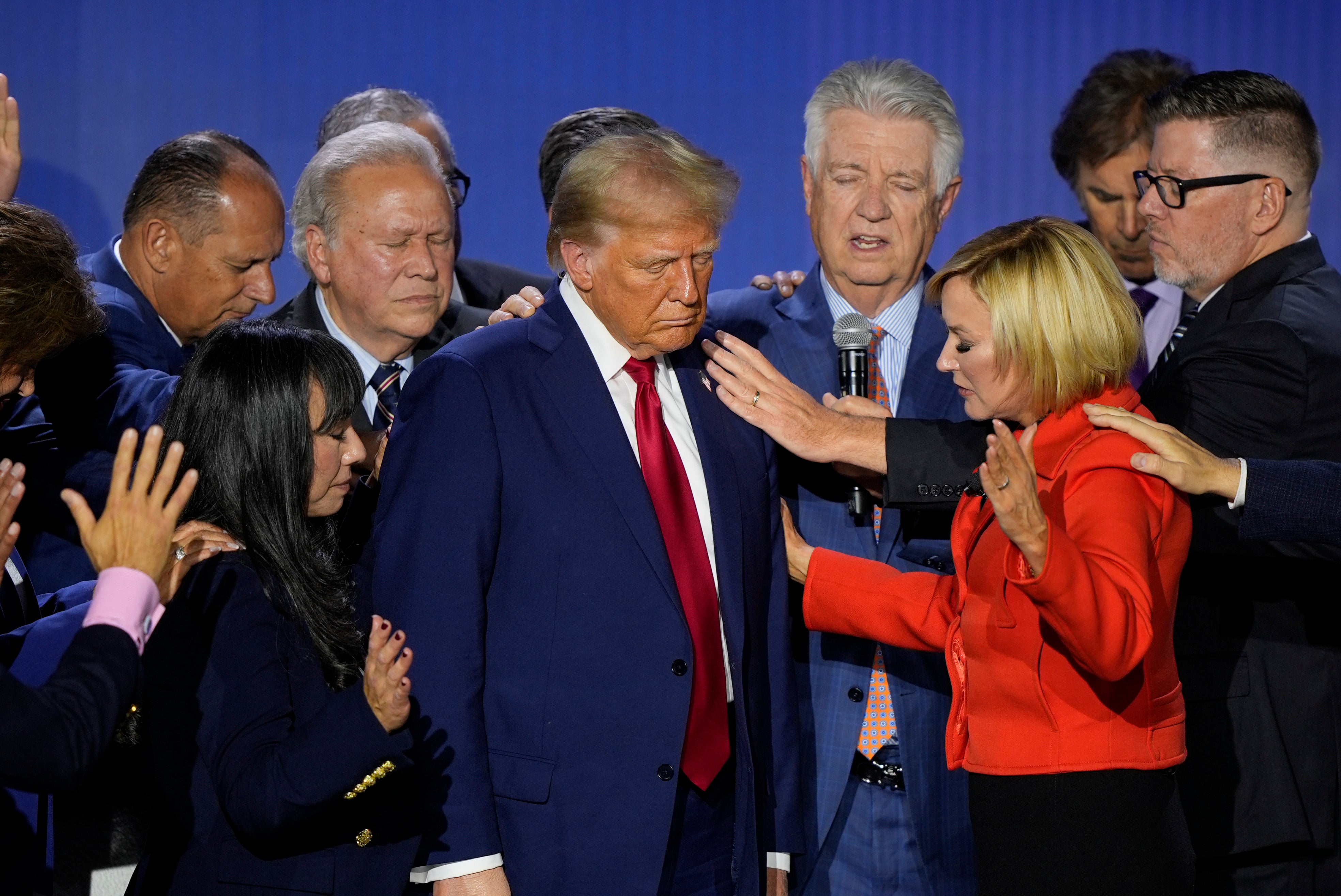 President Donald Trump successful dream pinch his individual belief advisor Paula White-Cain