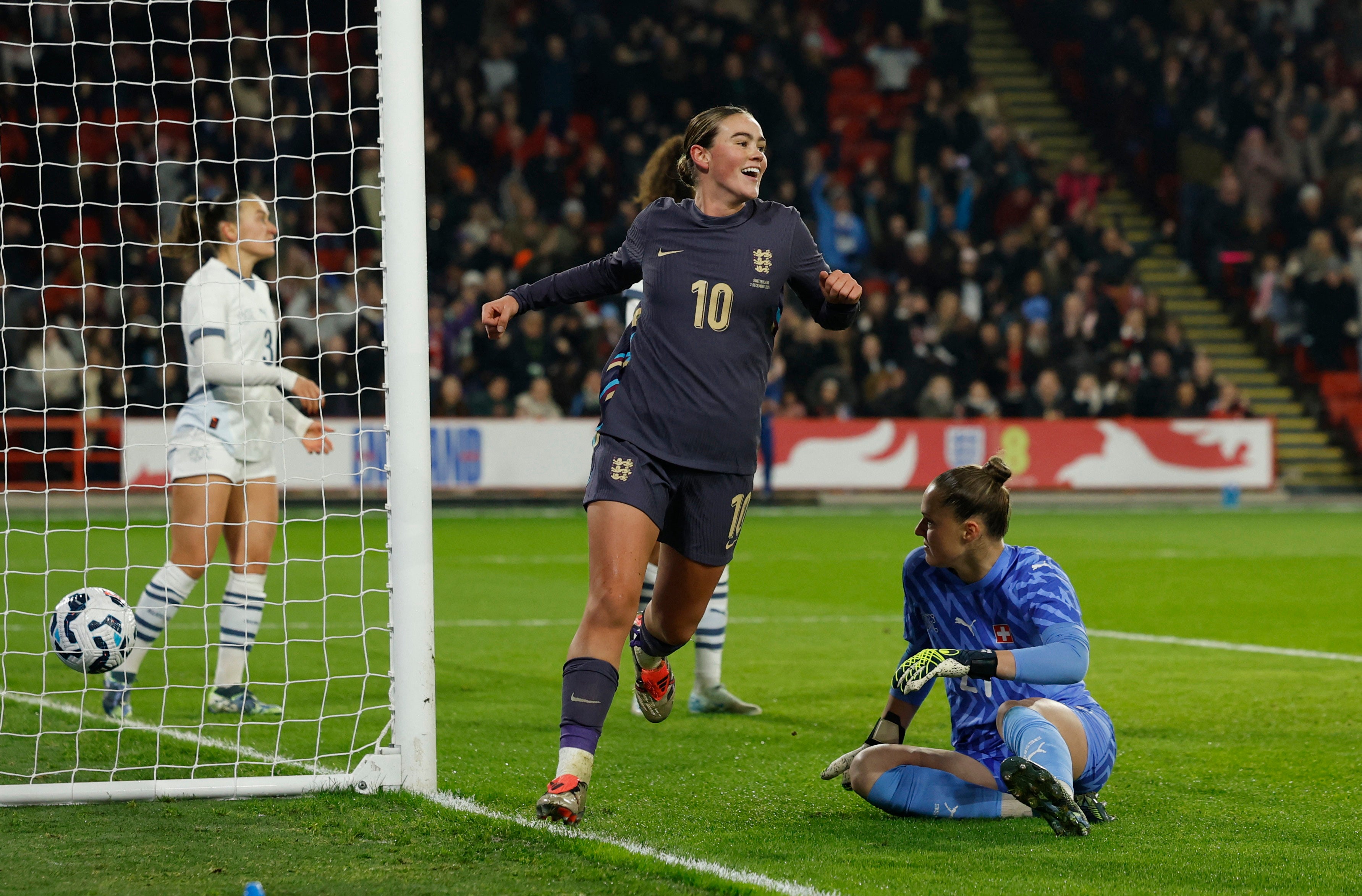 Grace Clinton scroed the only goal at Bramall Lane