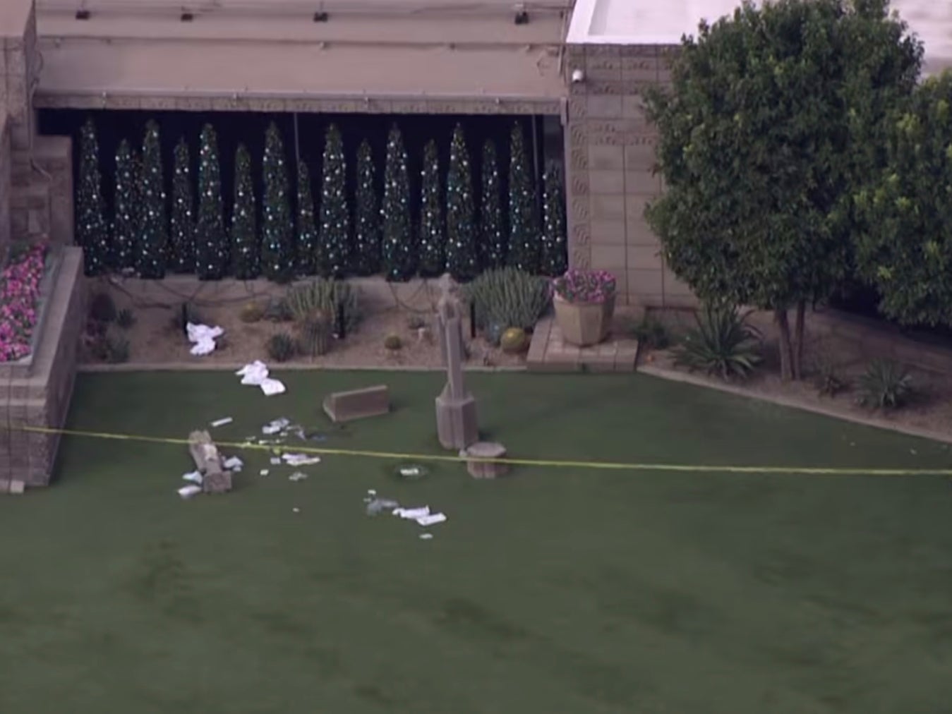 An eight-year-old boy is dead after a statue fell on him at an Arizona resort