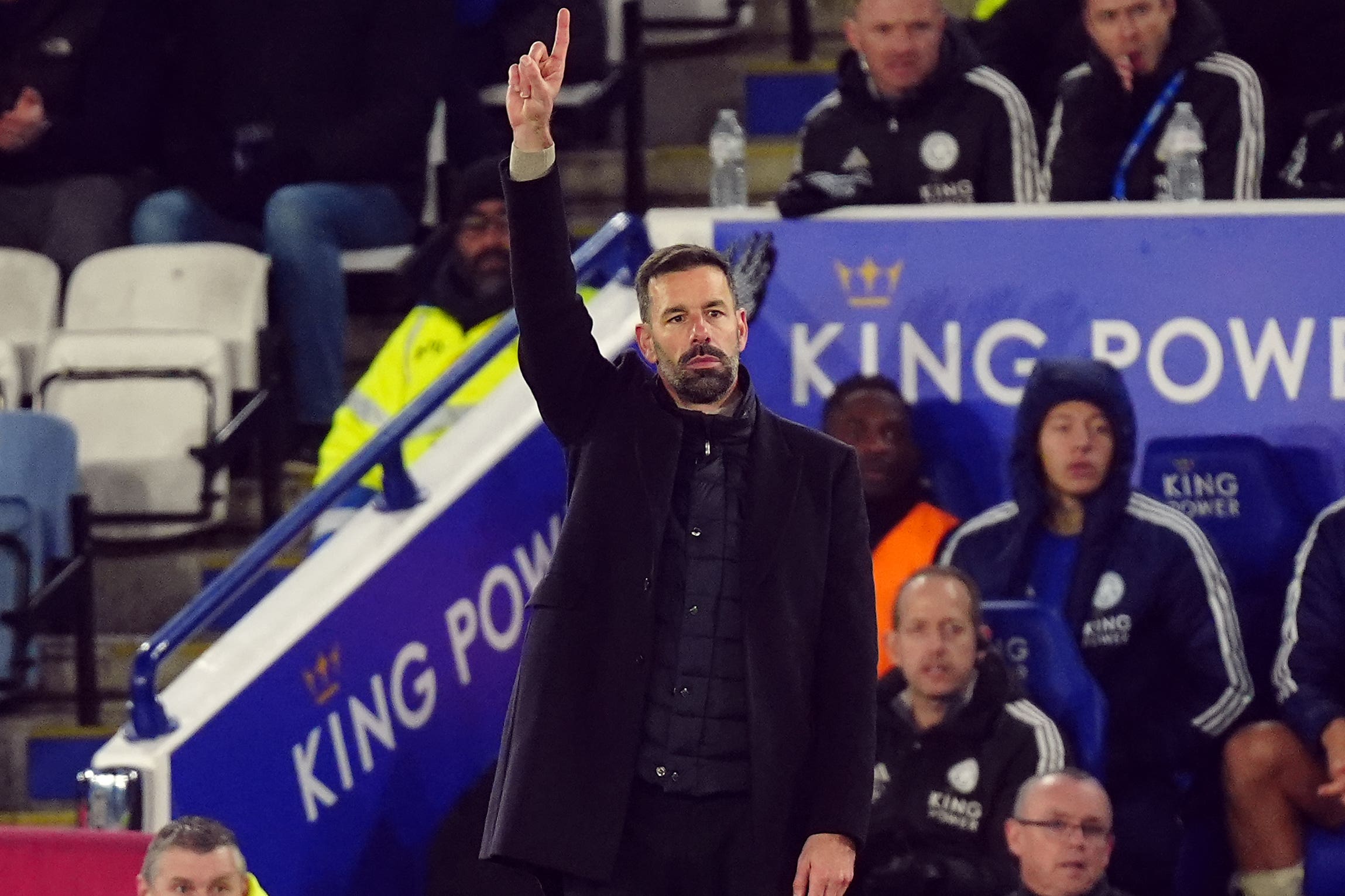 Ruud van Nistelrooy made a winning start at Leicester (Mike Egerton/PA)