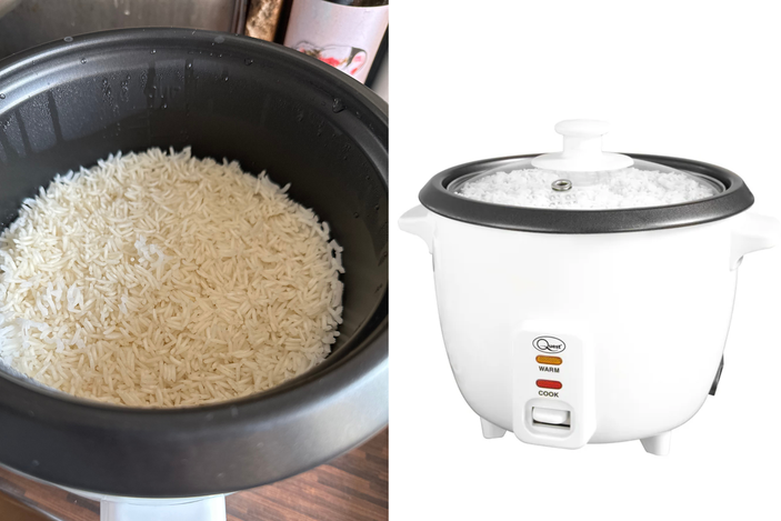 best rice cookers quest 35530 0.8L electric rice cooker with non-stick bowl and measuring cup indybest