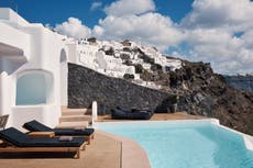 The best hotels in Santorini for luxury suites and sea views