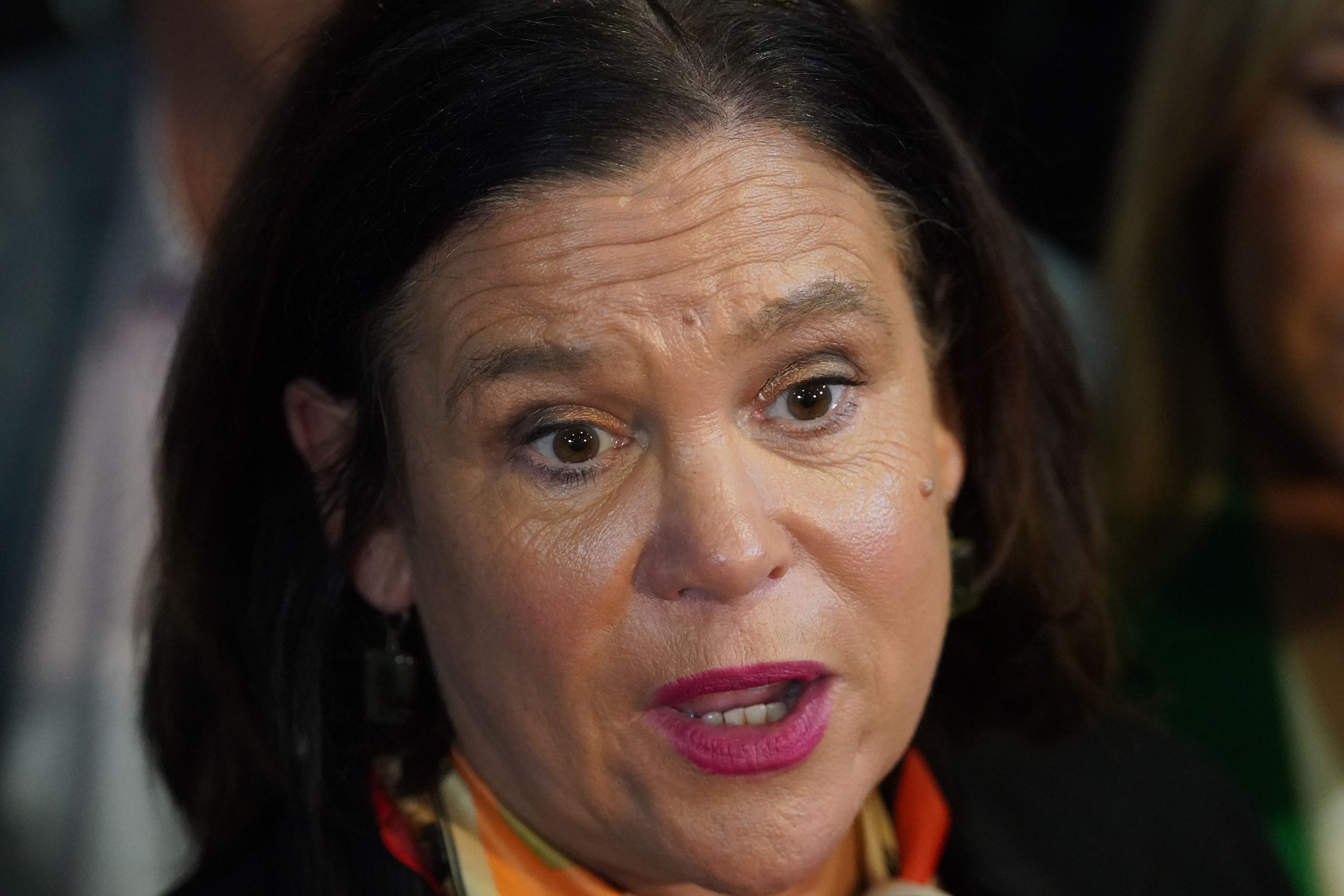 Sinn Fein president Mary Lou McDonald (Brian Lawless/PA)