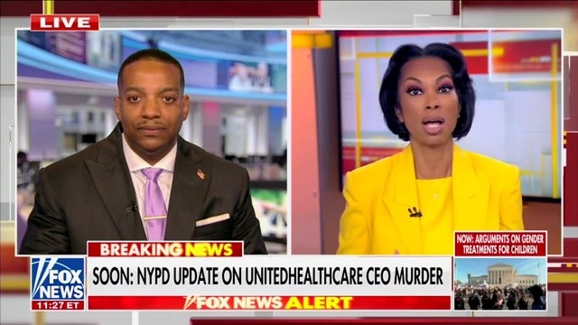 Fox News anchor Harris Faulkner mentions immigrants and crime while talking about UnitedHealthcare CEO’s murder.