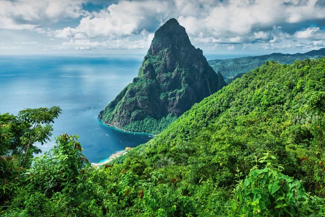 <p>St Lucia boasts plenty of stunning views thanks to the abundance of natural beauty </p>