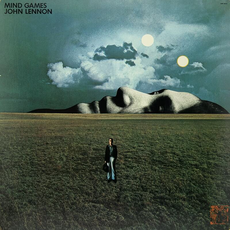 The cover art for John Lennon’s fourth solo album, ‘Mind Games'