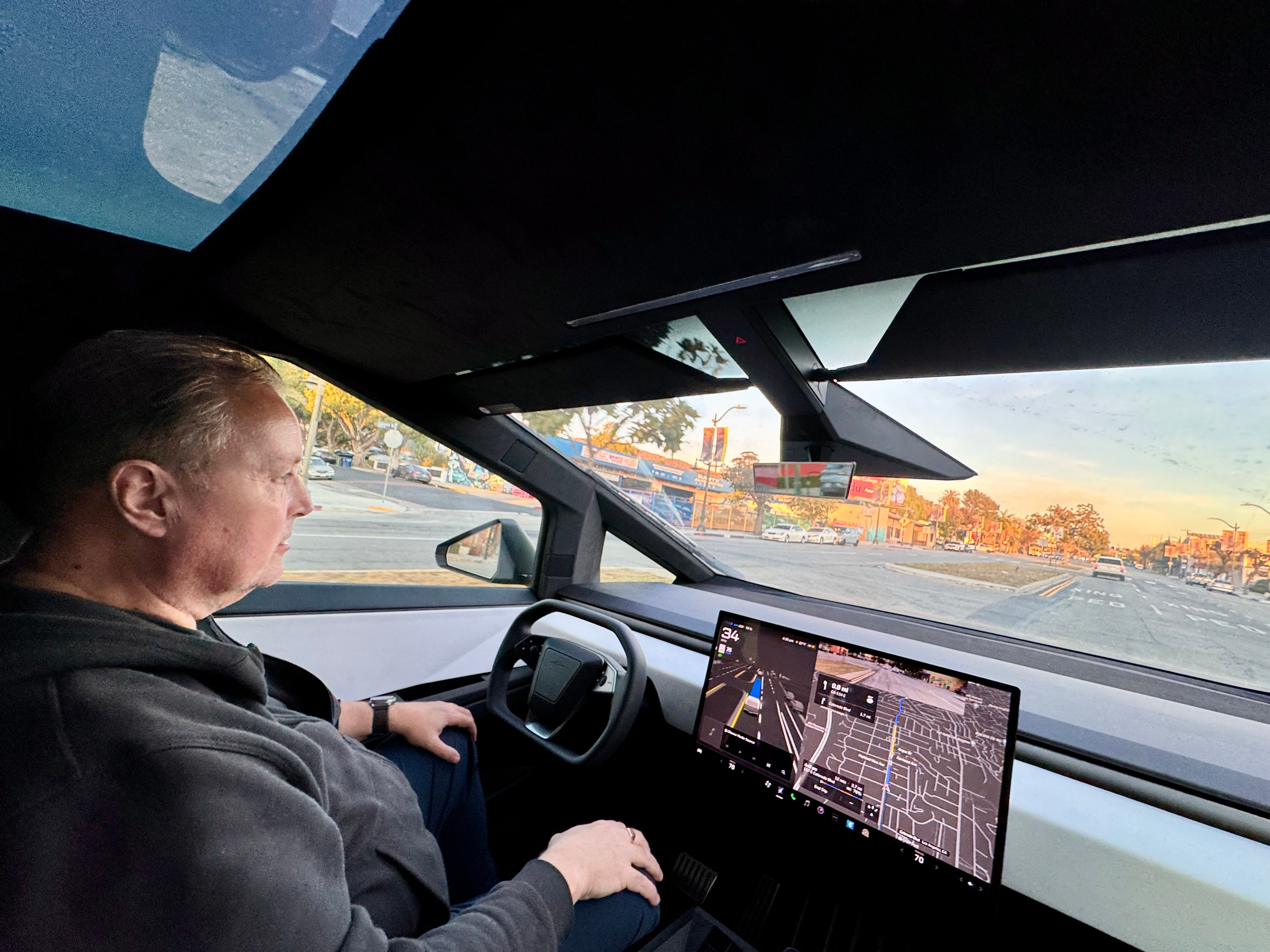 Tesla Full Self-Driving took care of most of our test drive