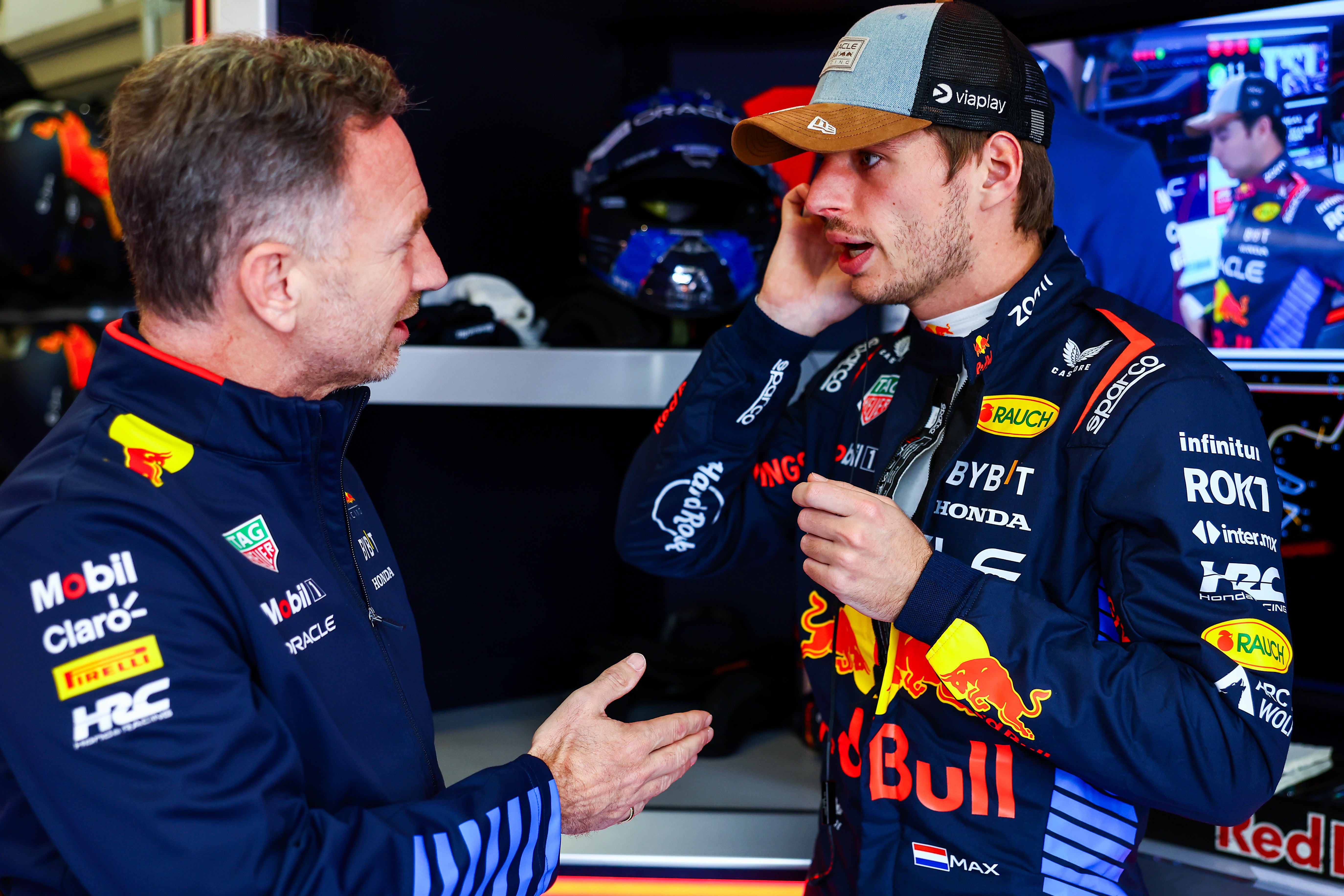 Wolff attacked Christian Horner (left) over his comments last week in Qatar