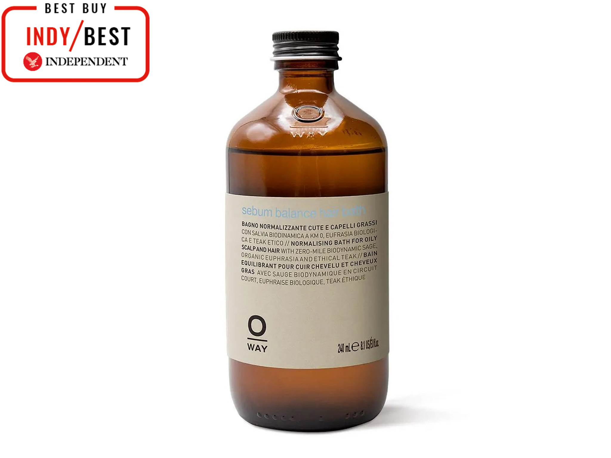 Oway best shampoo for oily hair review indybest