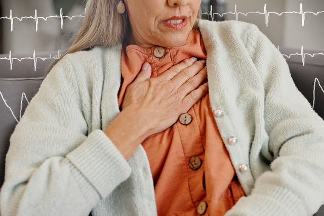 <p>Women are especially at increased risk of heart attack or failure if they have high levels of fat in their muscles</p>