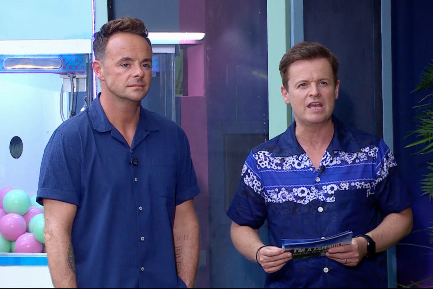 Ant and Dec presided over the Arcade of Agony challenge