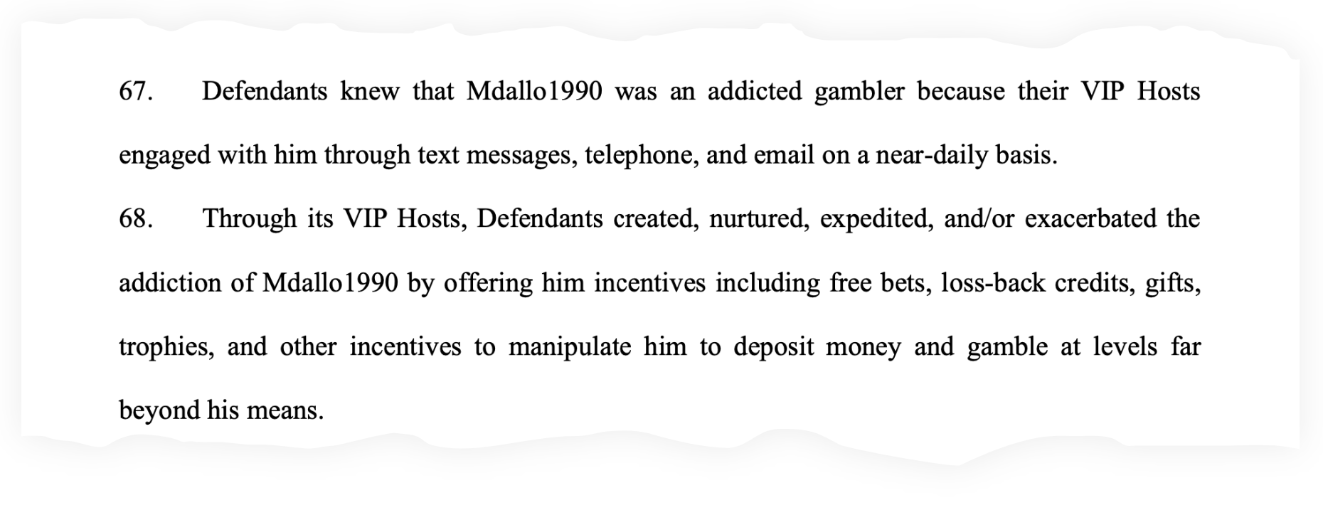 Lisa D’Alessandro says DraftKings knew her husband was a problem gambler, and turned him into a full-blown addict