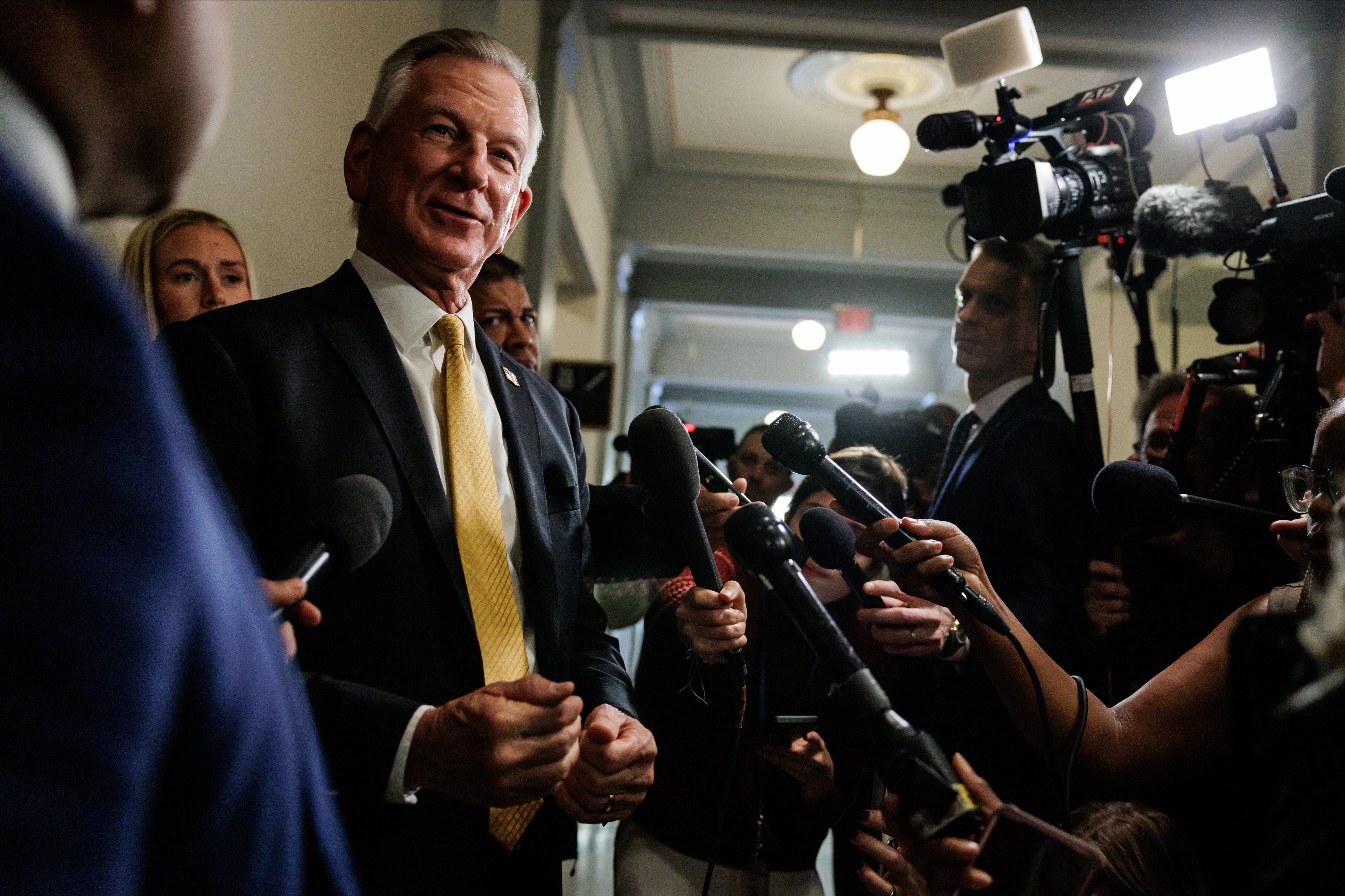 Tommy Tuberville, the conservative Senator from Alabama, is a staunch Trump ally