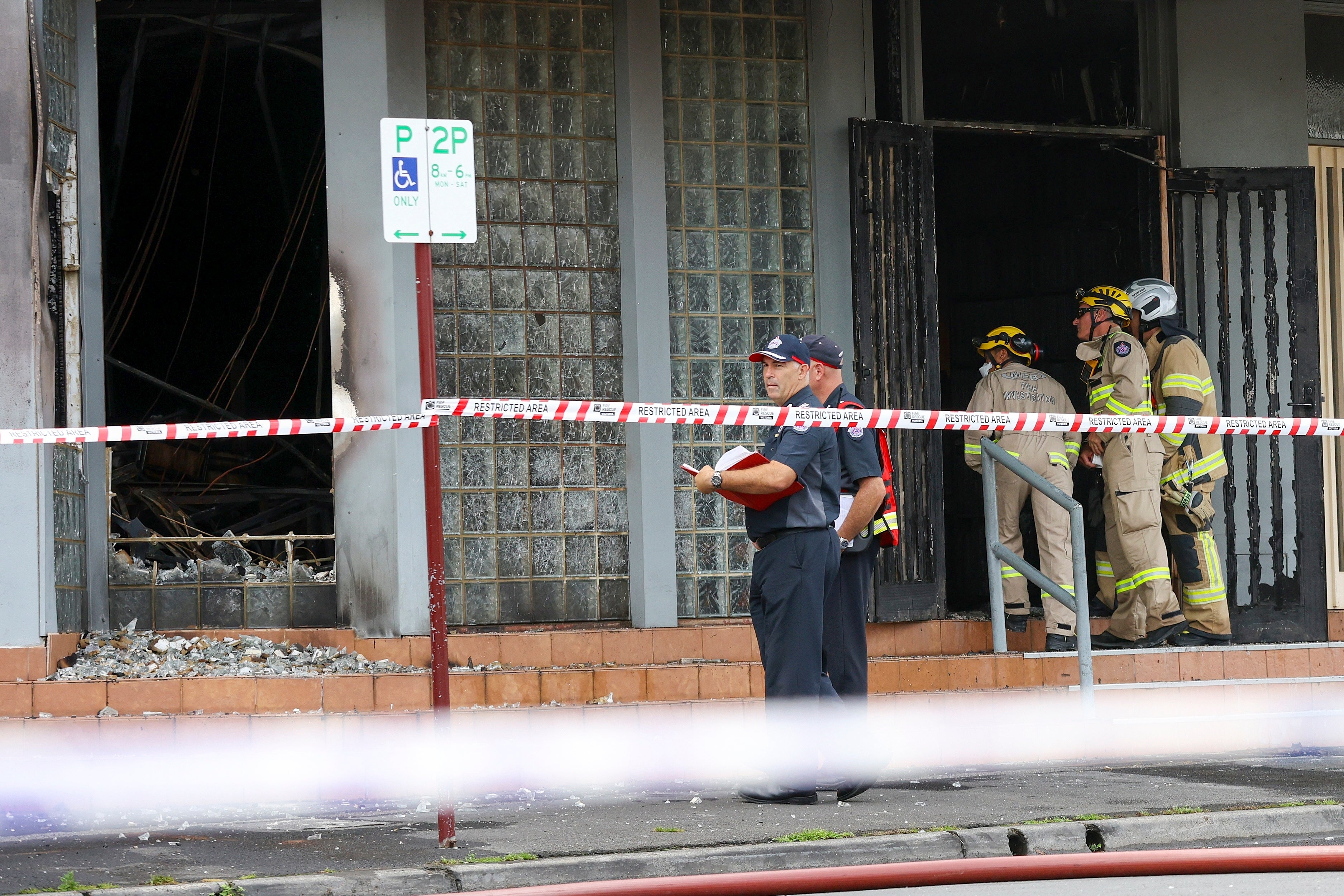 Australia Synagogue Fire