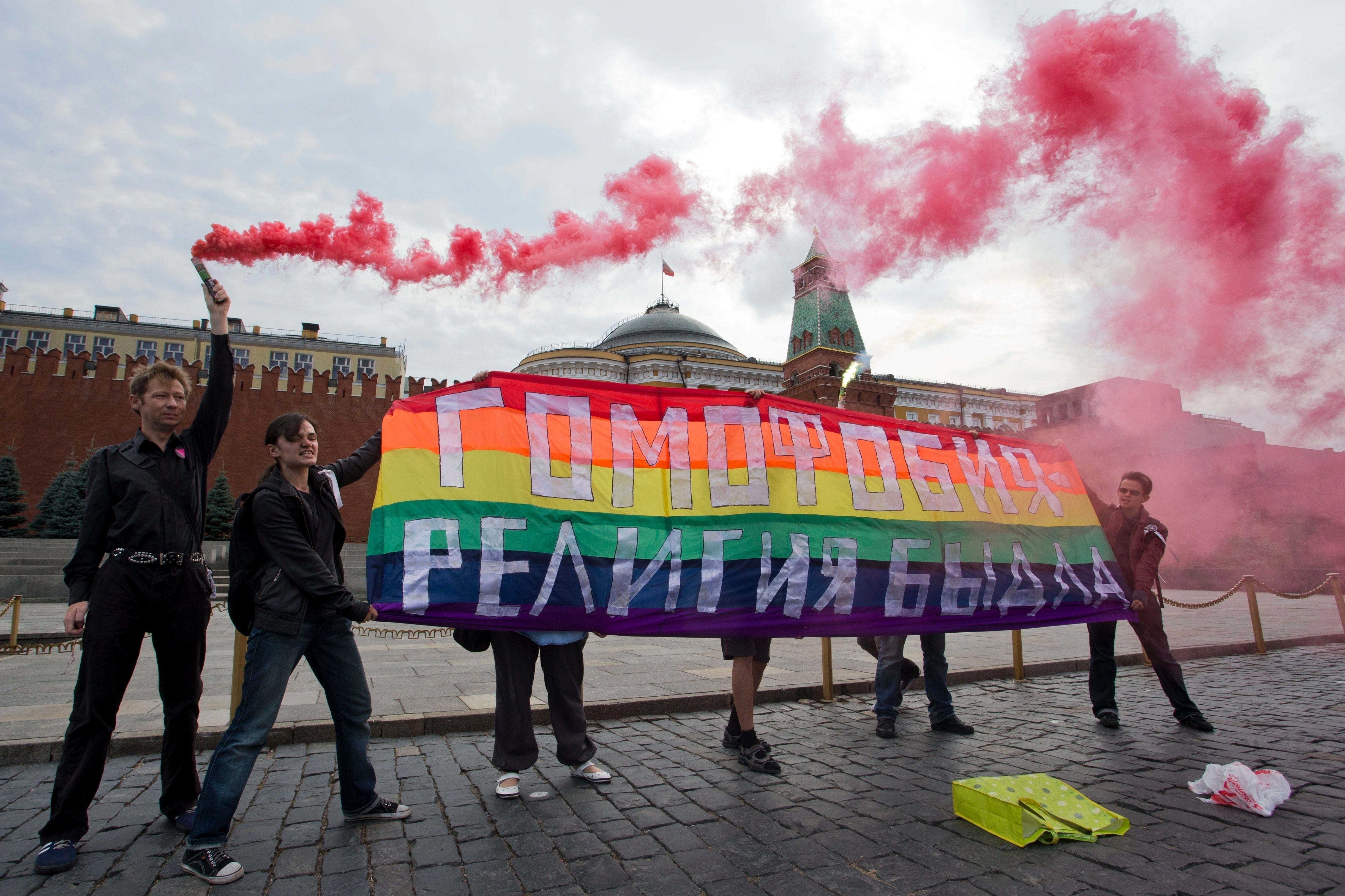 Russia LGBTQ Under Pressure