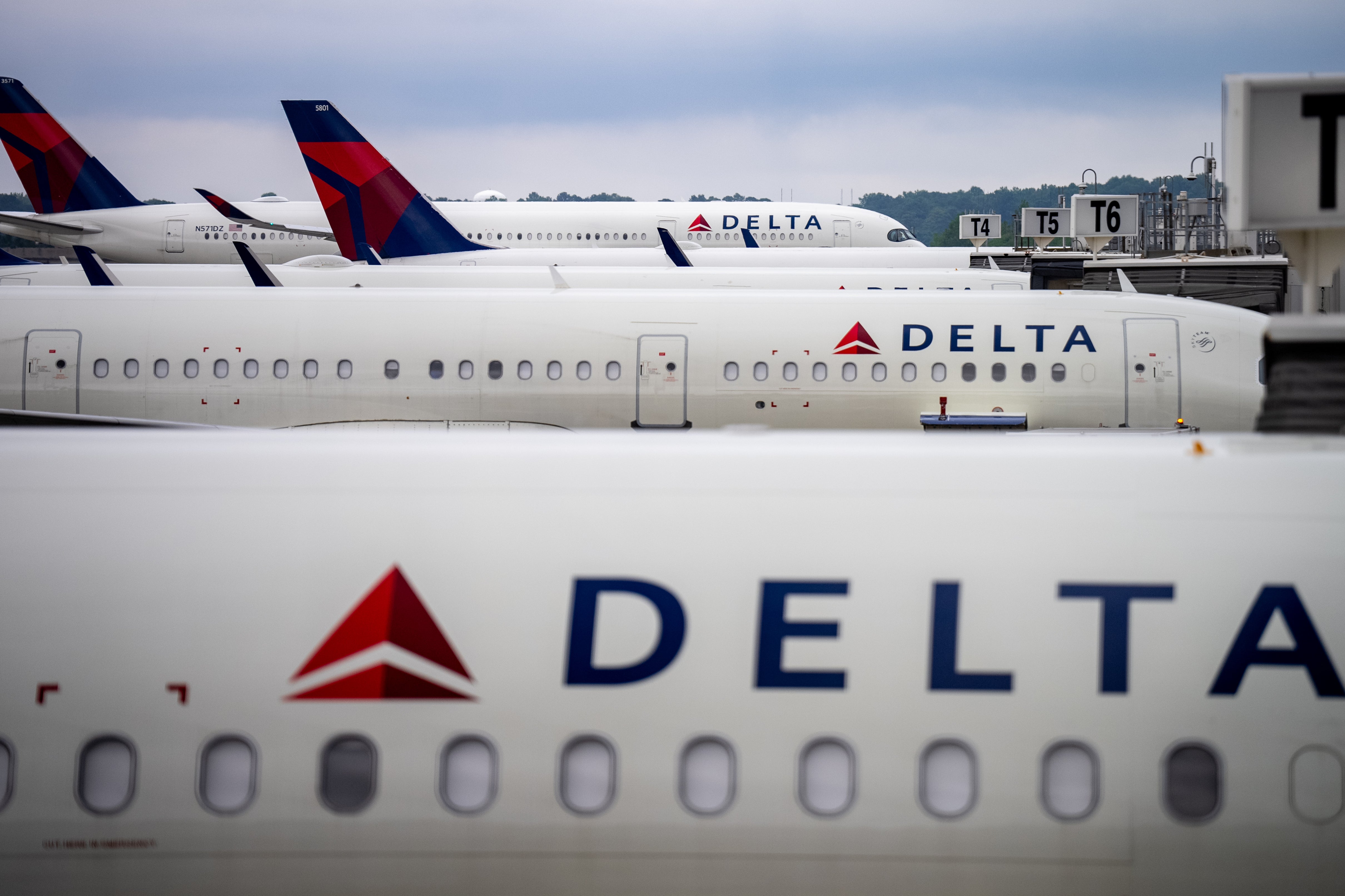 Delta aircraft at Hartsfield-Jackson Atlanta International Airport