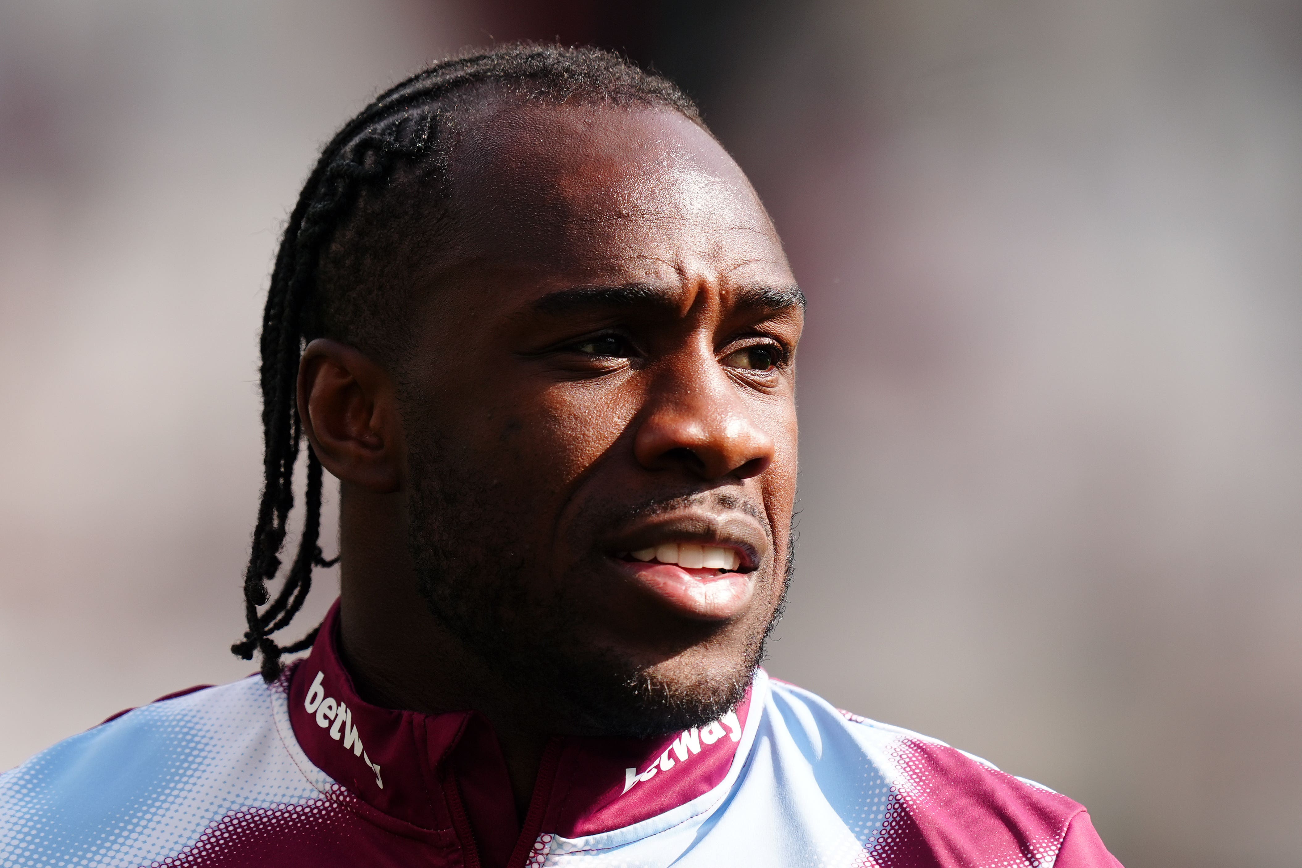 West Ham’s Michail Antonio is in a stable condition following a road traffic accident (Mike Egerton/PA)