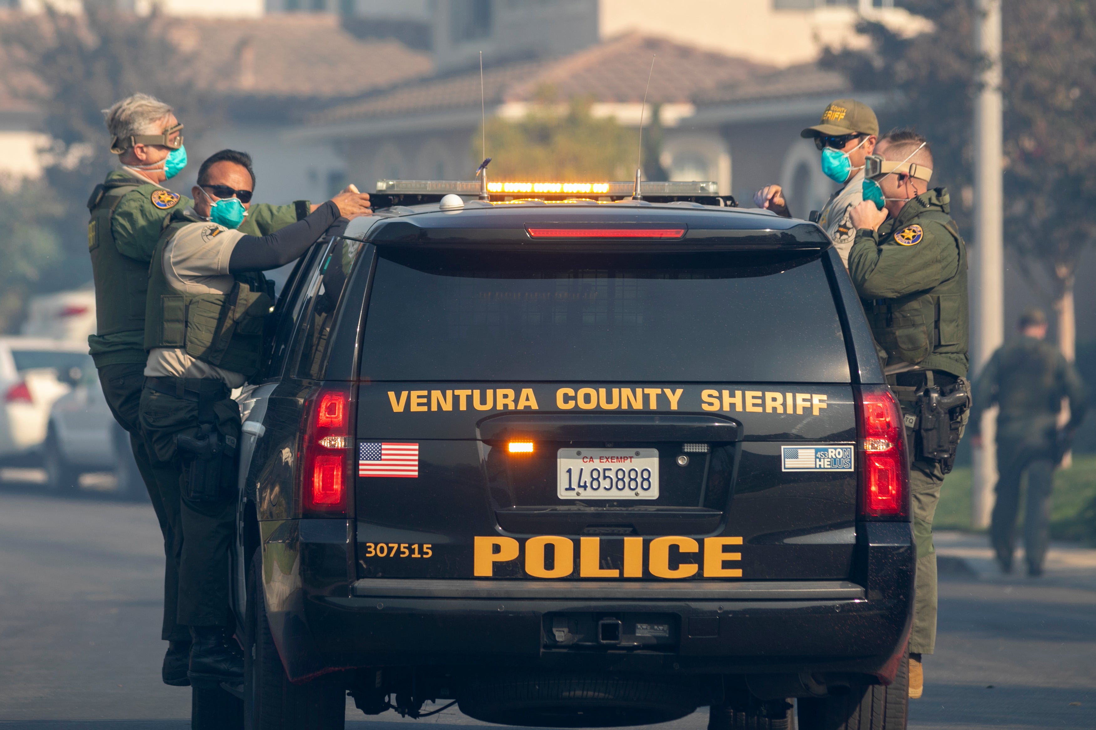 The suspect was apprehended by the Ventura County Sheriff’s Department