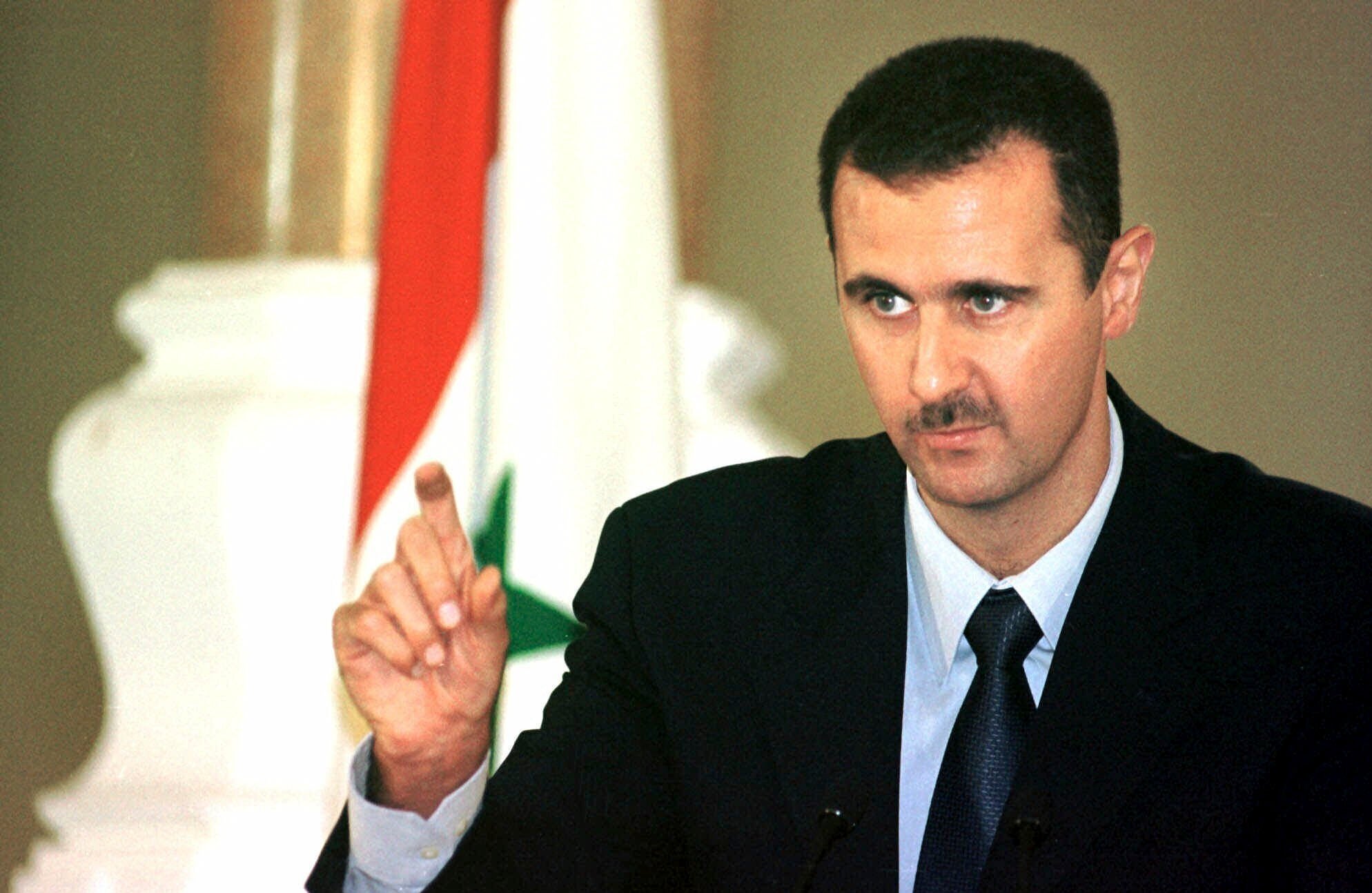 Syrian President Bashar Al-Assad, seen here before his government’s collapse, is thought to have been granted political asylum in Russia.