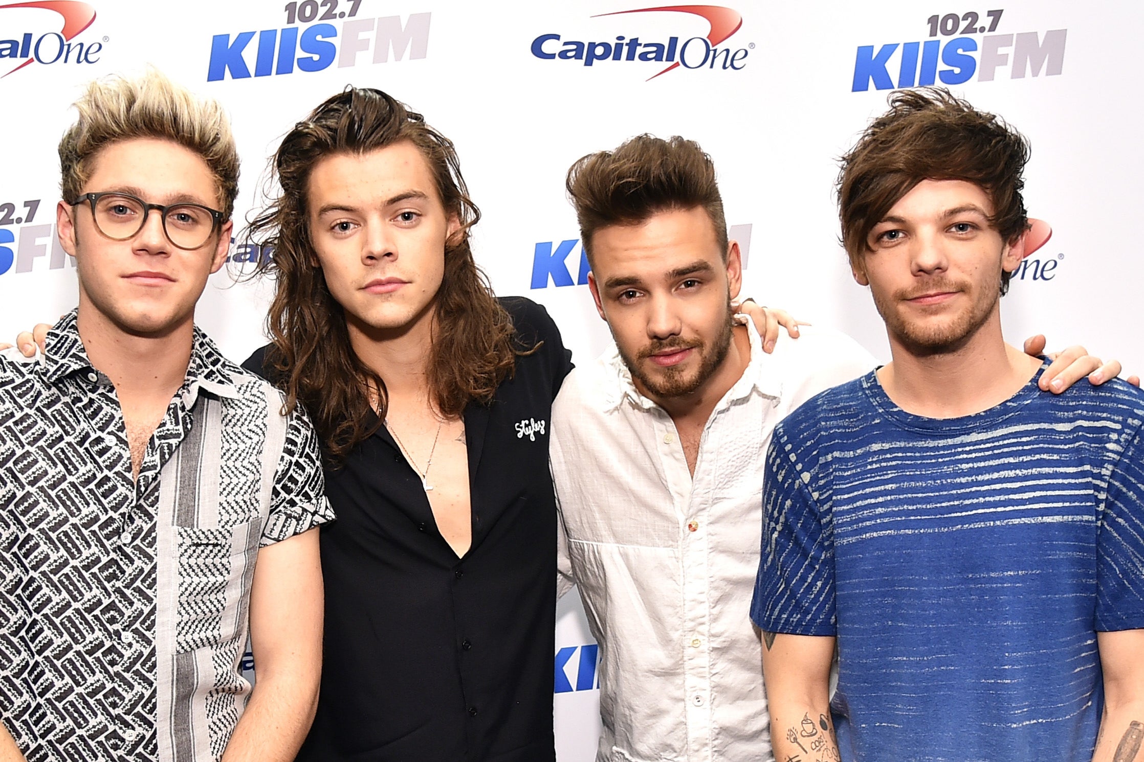 One Direction pictured in 2015